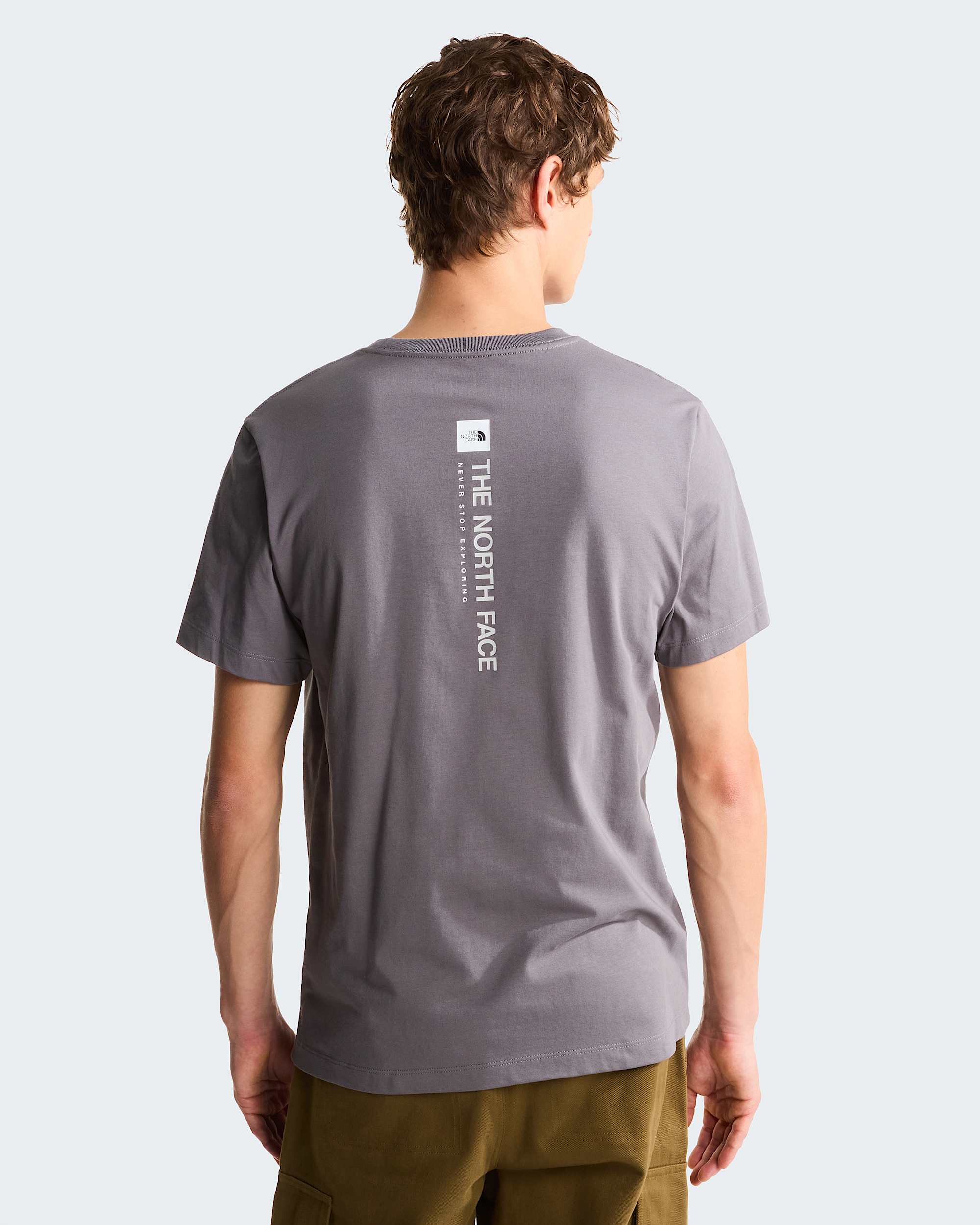 Vertical normal geschnittenes TShirt mit Grafik fr Herren TNF HERO