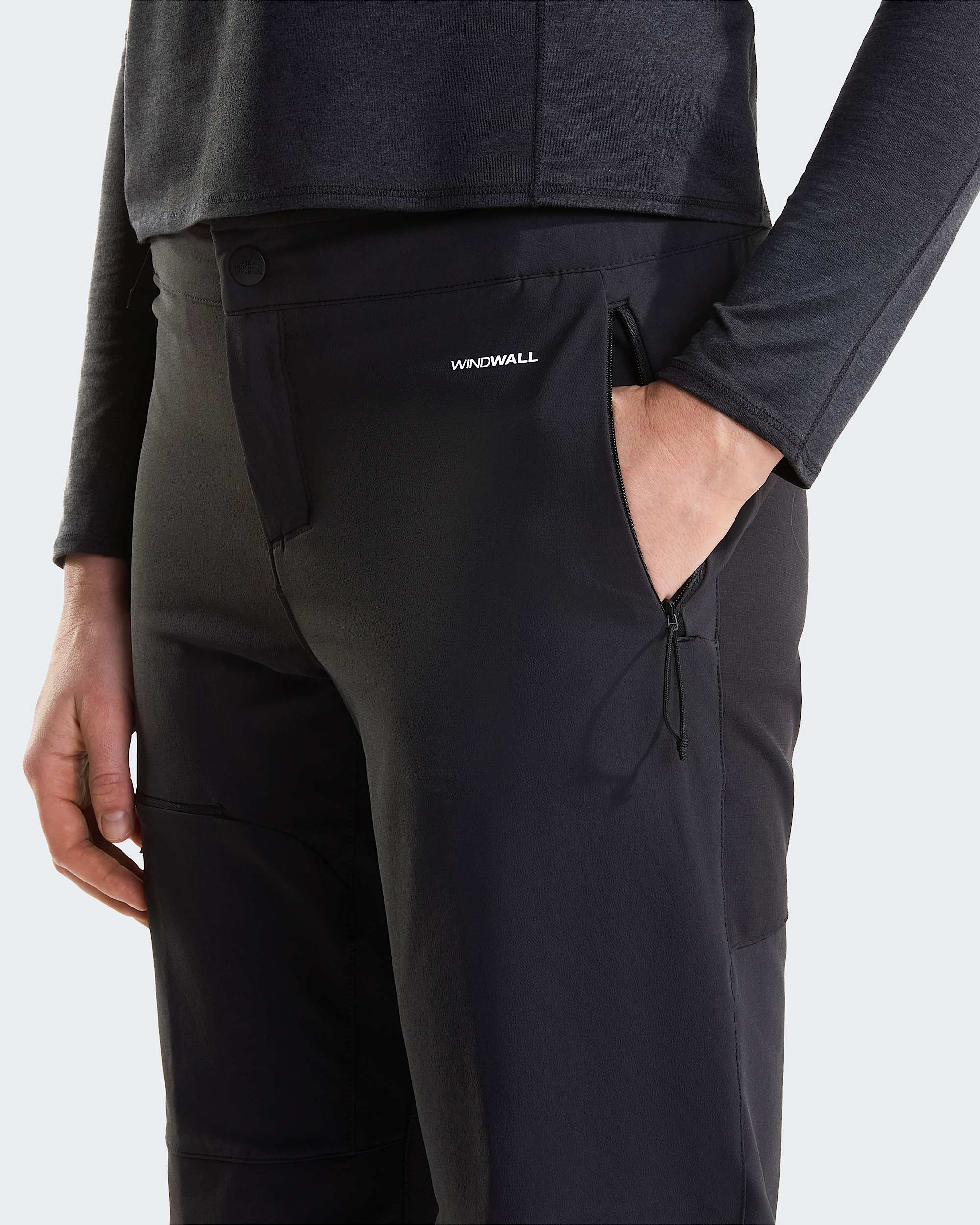 Verstevigde Regular Straight broek voor dames TNF ALT4