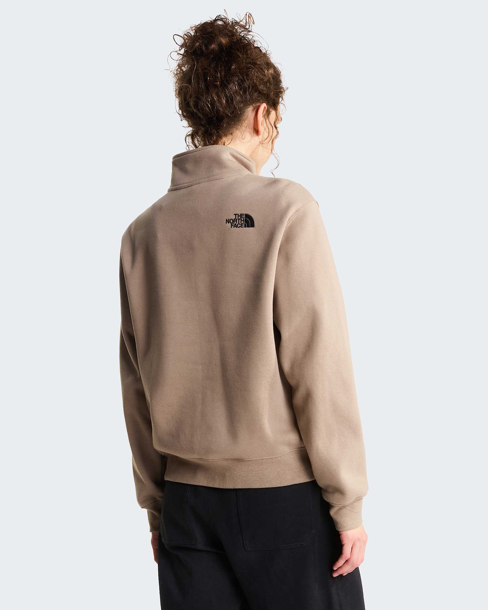 Felpa Ski Embroidery Relaxed con cerniera a 14 e grafica da donna TNF ALT3