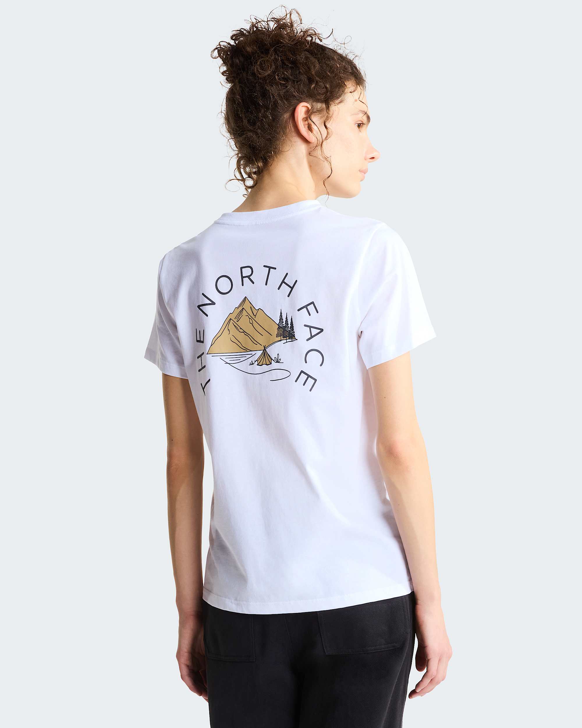 Mountainscape Regular TShirt voor dames TNF HERO