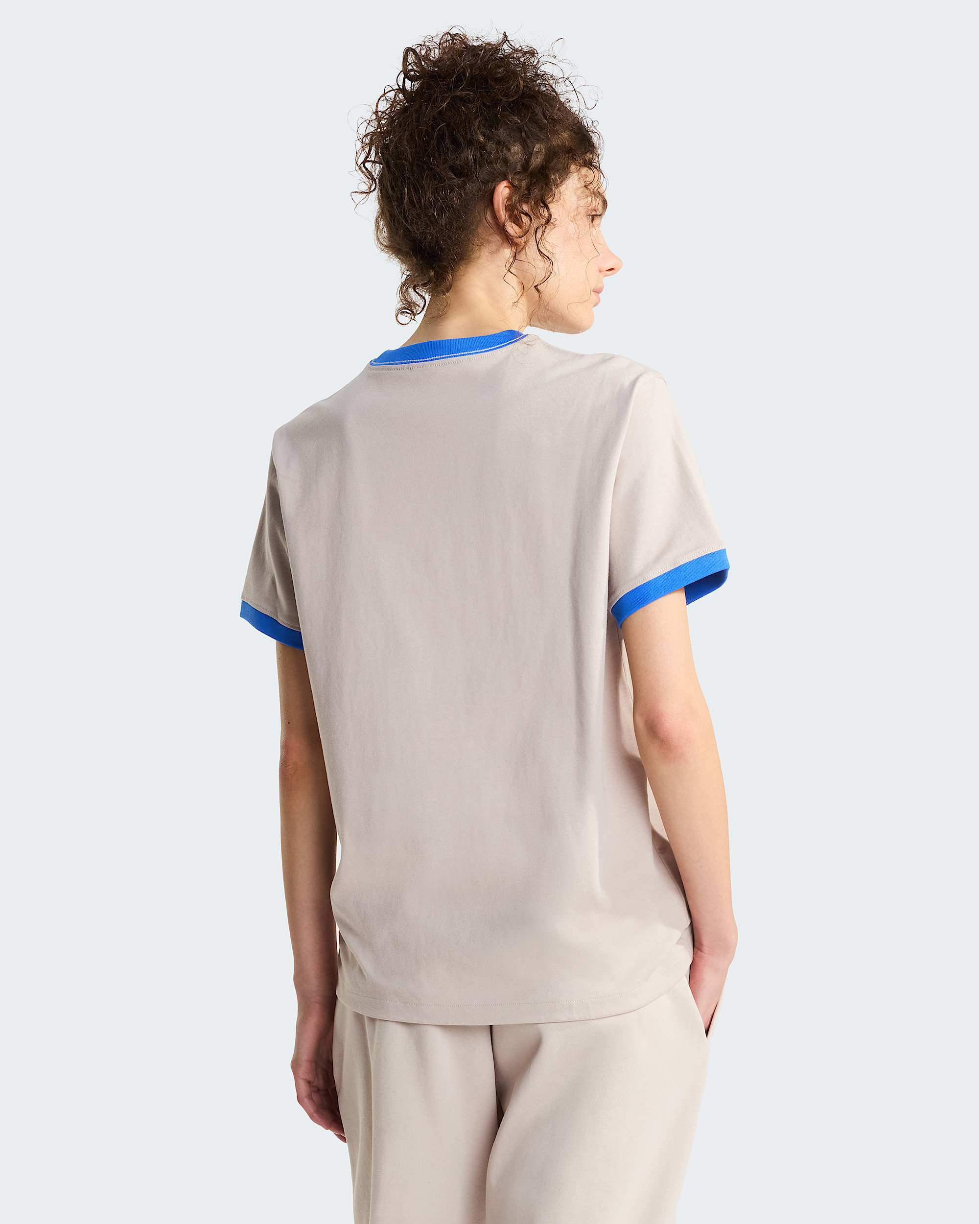 Womens Explore Fonts Relaxed Graphic TShirt TNF ALT3