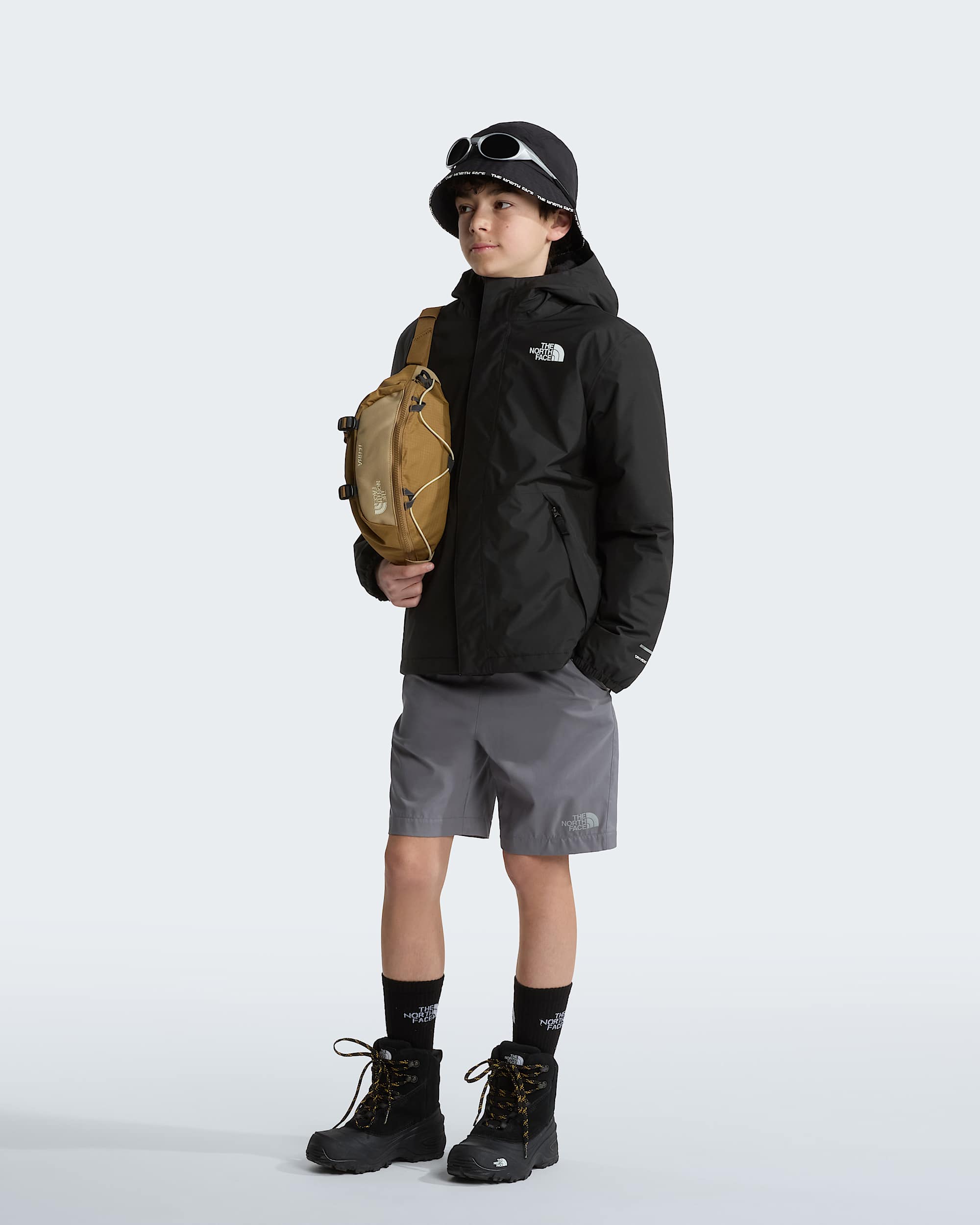 Chilkat V Lacewaterdichte wandelschoenen voor kids TNF ALT3