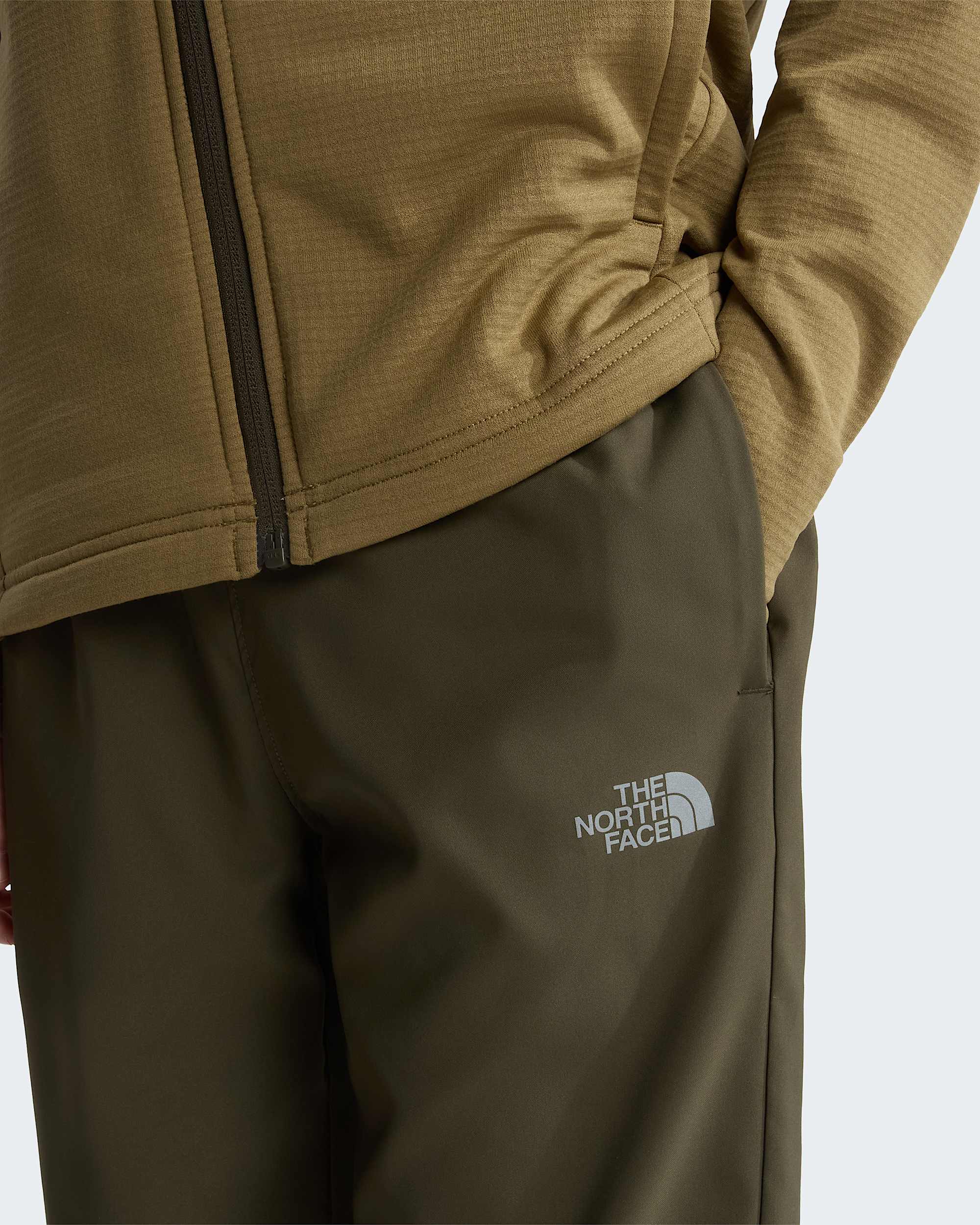 Pantalon On The Trail pour garon TNF New Taupe GreenSilver Reflective ALT4