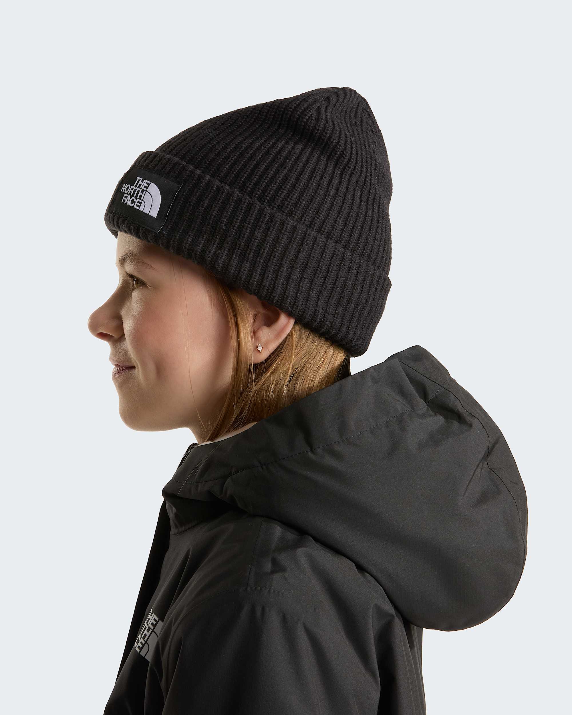 Kids Salty Lined Beanie TNF ALT4