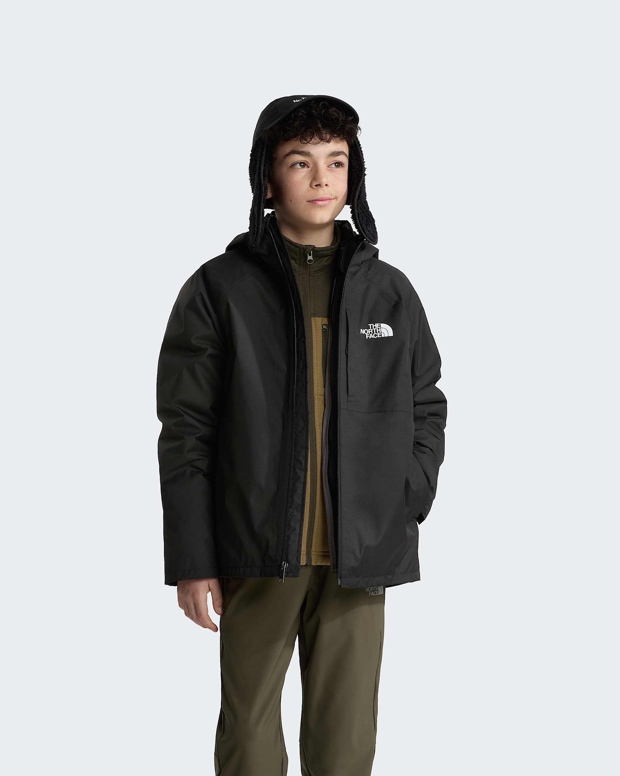 Teens Perrito 4In1 Hooded Jacket TNF ALT6