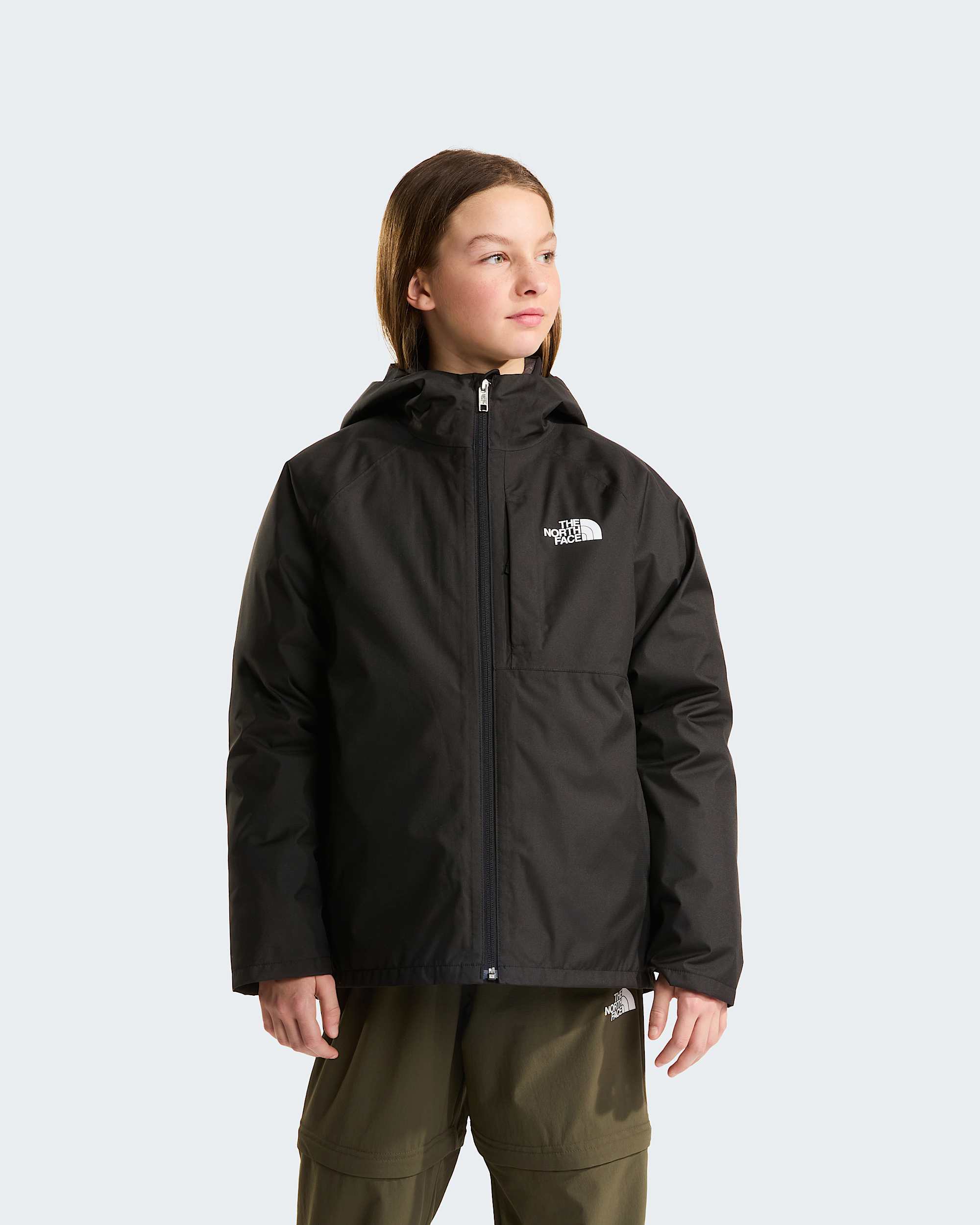 Teens Perrito 4In1 Hooded Jacket TNF ALT17