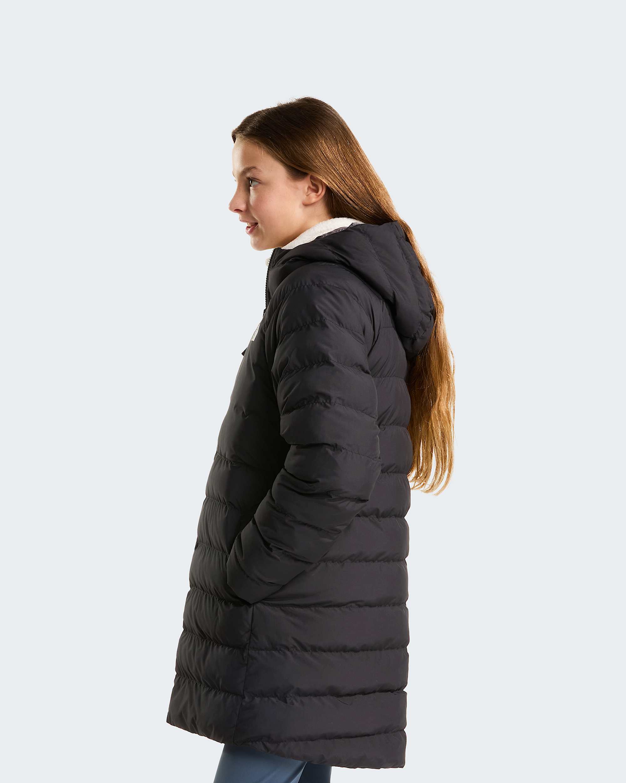 Girls Reversible Perrito Parka TNF ALT3