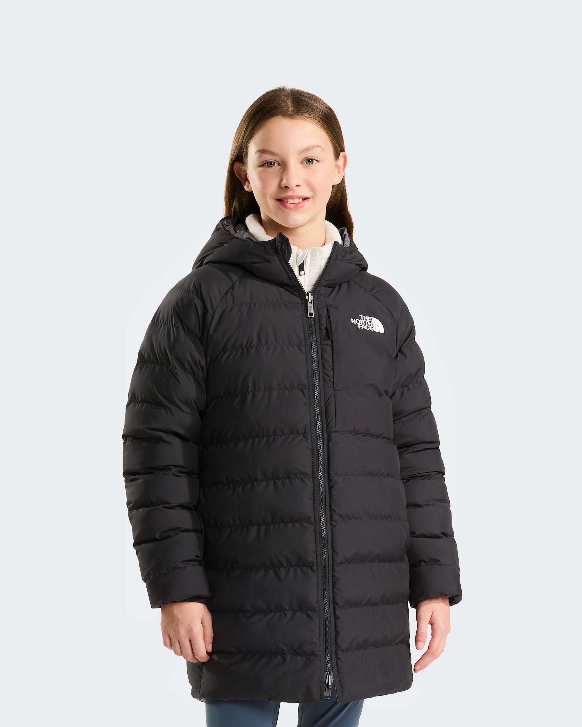 Girls Reversible Perrito Parka TNF HERO