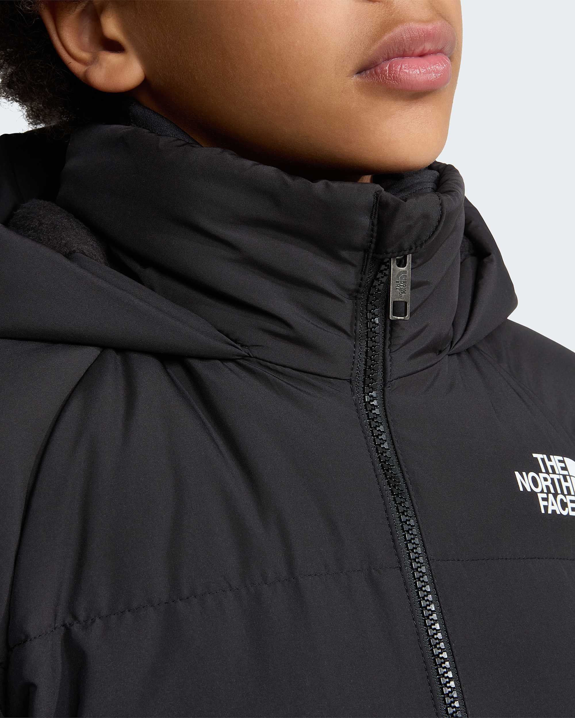 North fleecegeftterter kurzer Daunenparka fr Jugendliche TNF ALT6