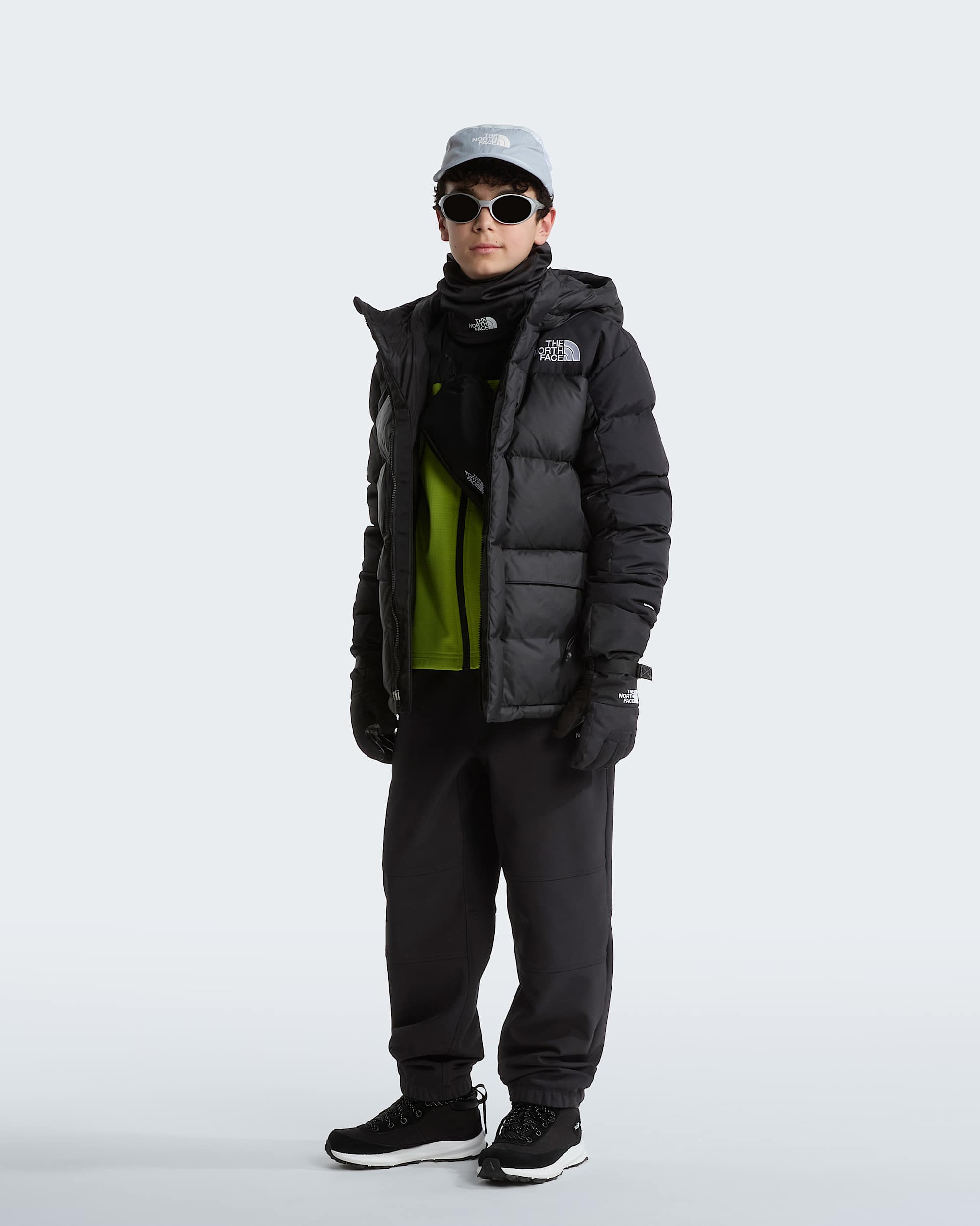 Teens Himalayan Down Short Parka TNF ALT1