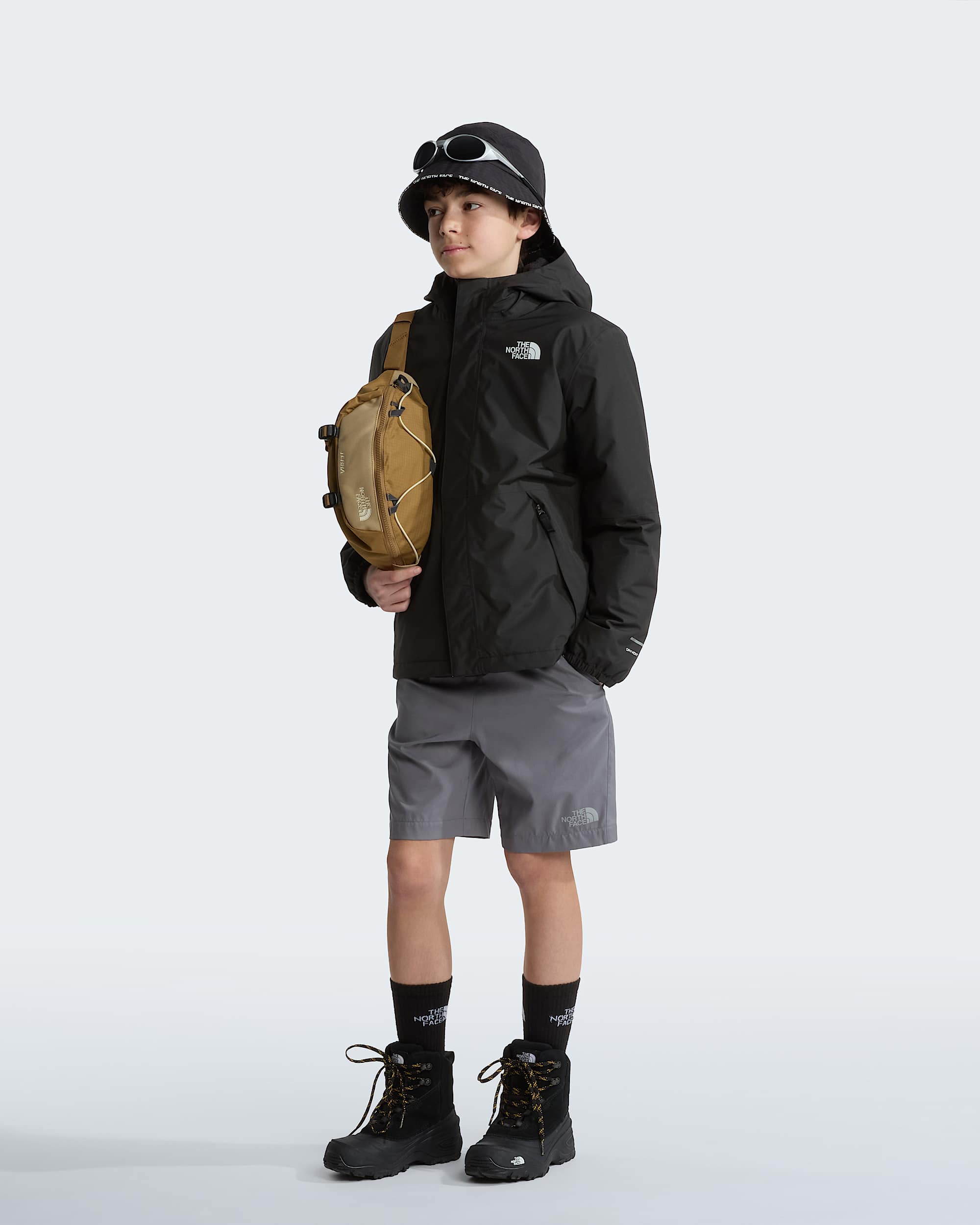 Boys Warm Antora Rain Jacket TNF ALT1