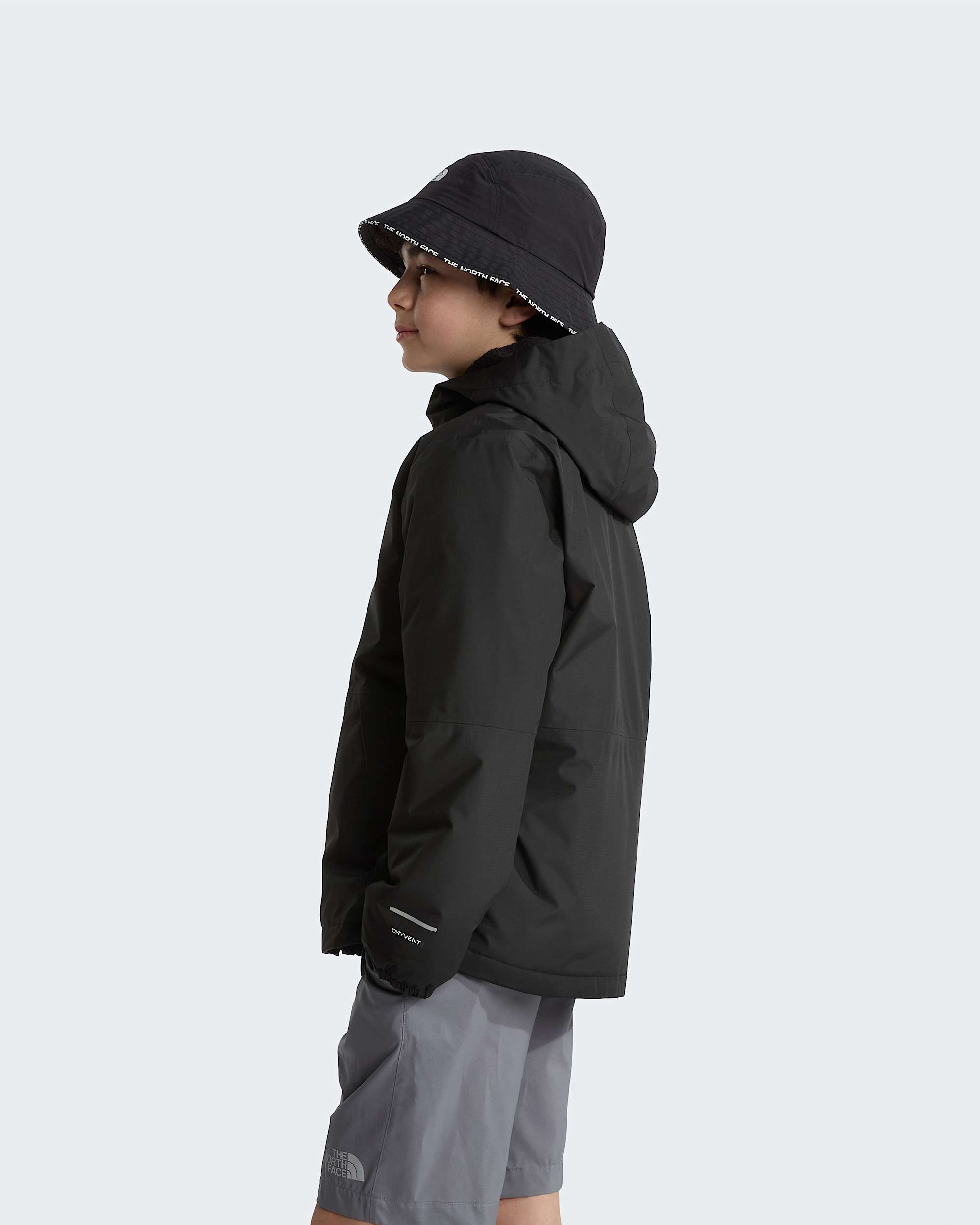 Boys Warm Antora Rain Jacket TNF ALT2