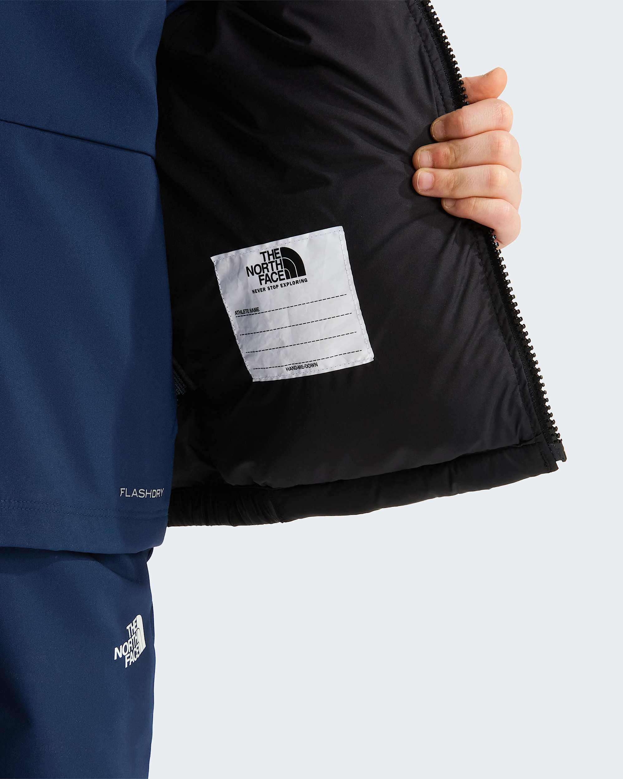 Kids 1996 Retro Nuptse Jacket TNF ALT8