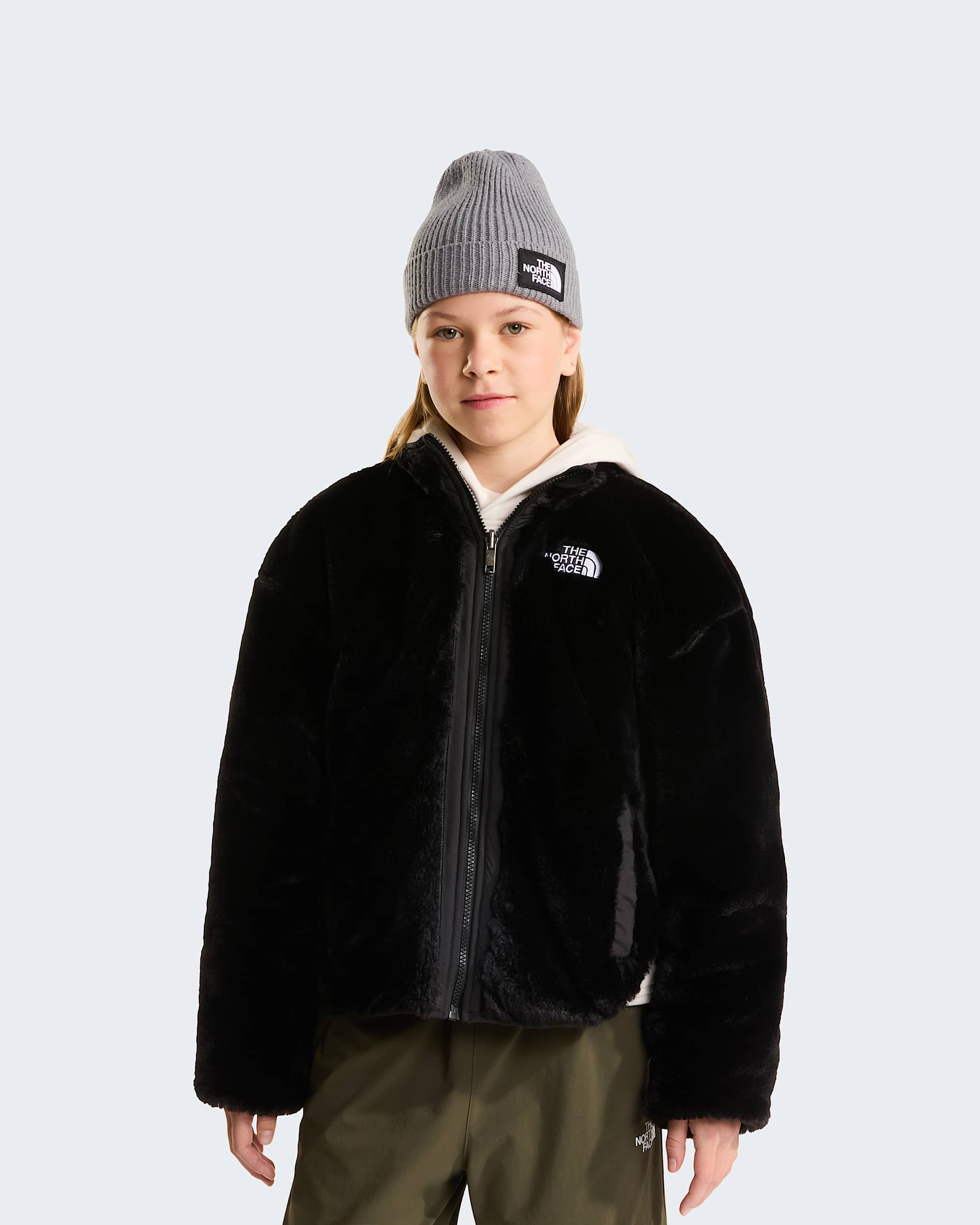 Girls Reversible Shasta FullZip Jacket TNF ALT1