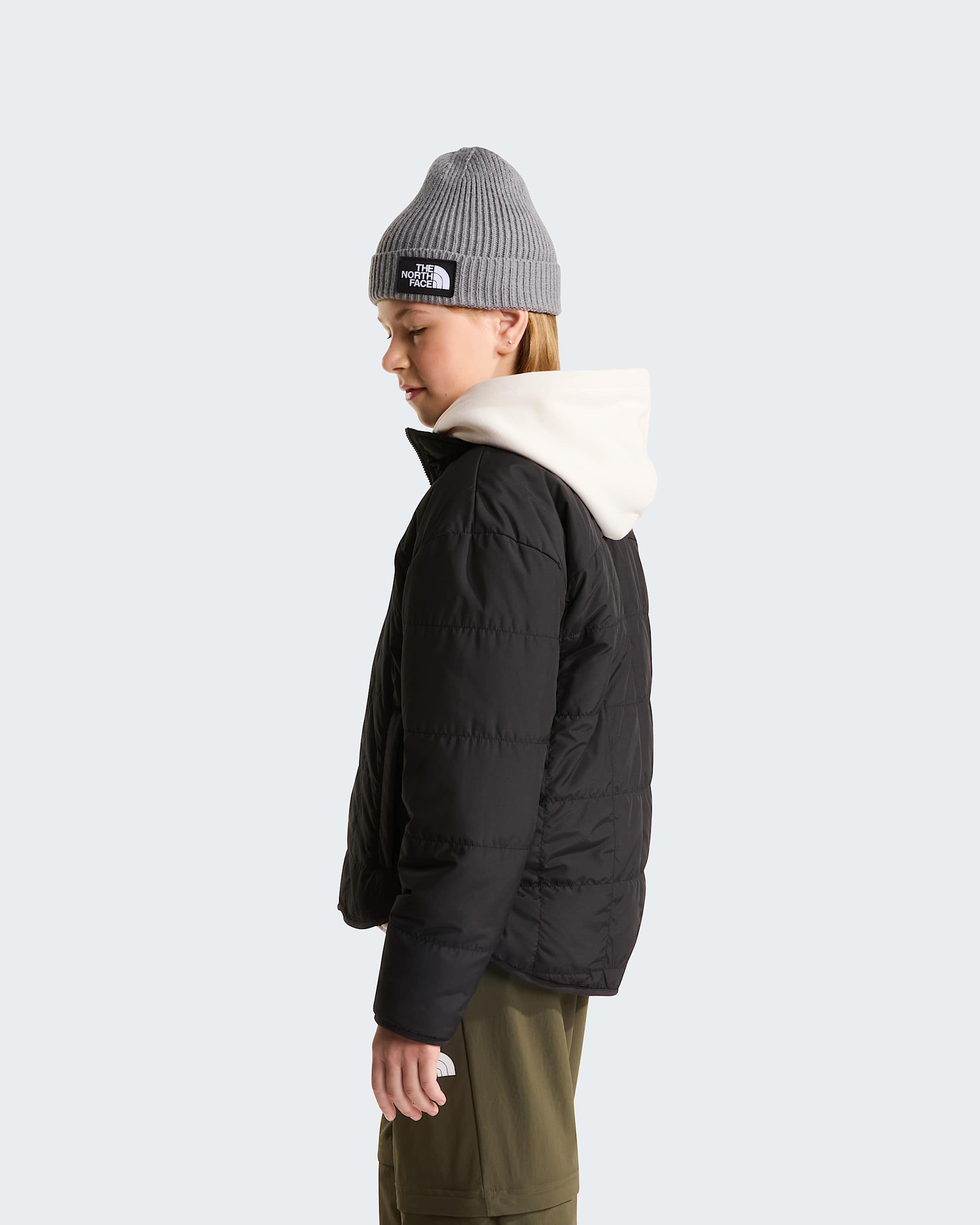 Girls Reversible Shasta FullZip Jacket TNF ALT3