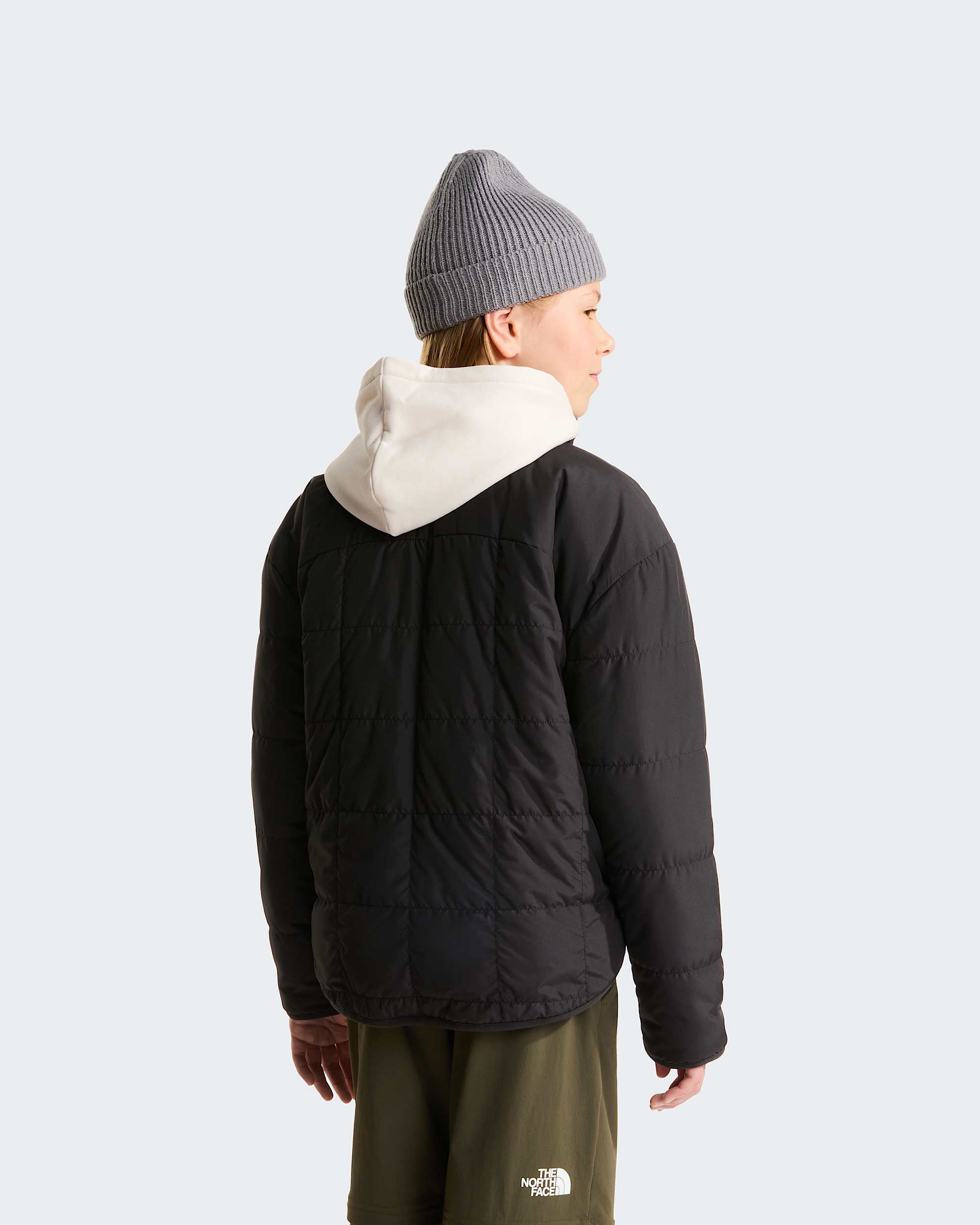 Girls Reversible Shasta FullZip Jacket TNF ALT4