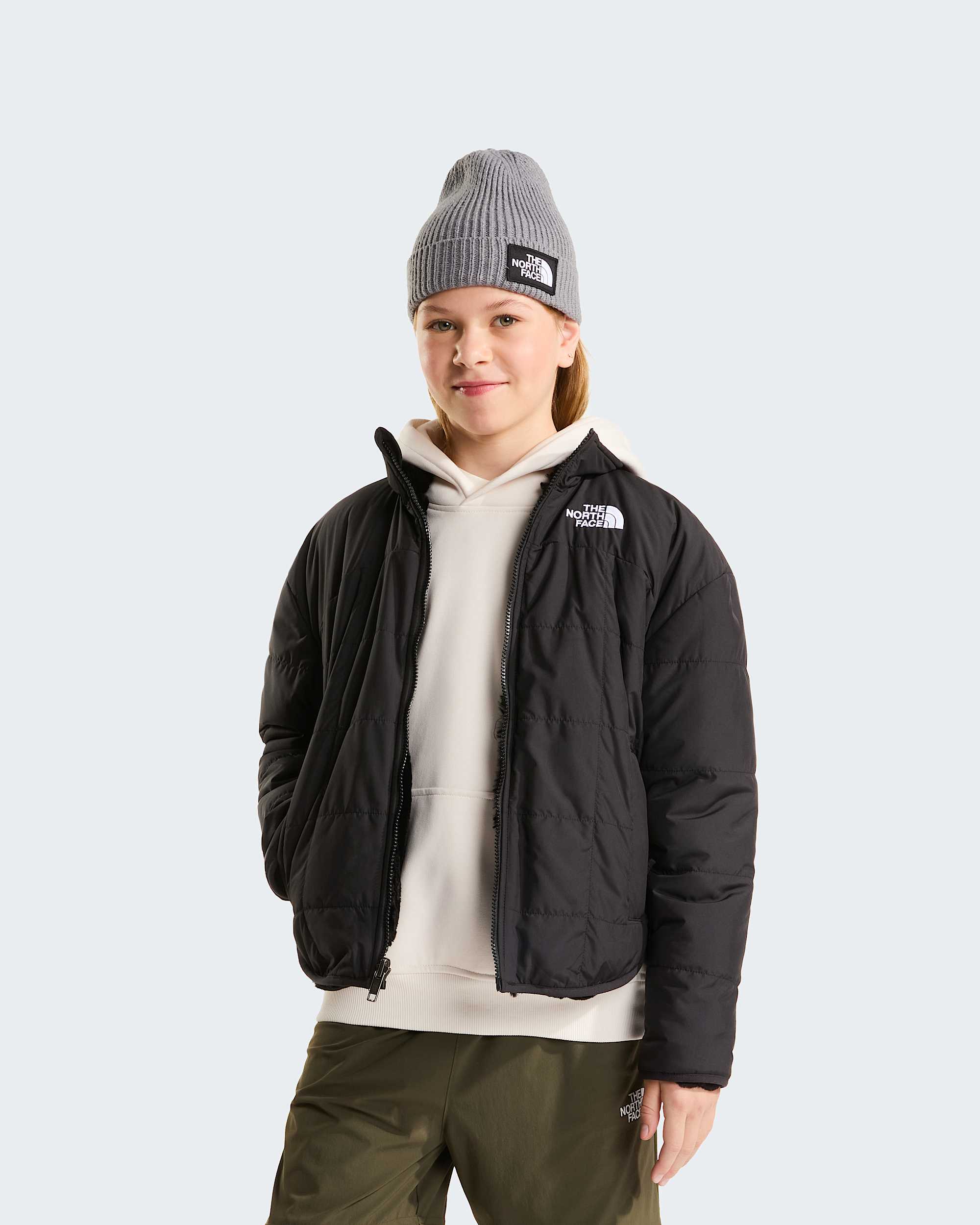 Girls Reversible Shasta FullZip Jacket TNF ALT5