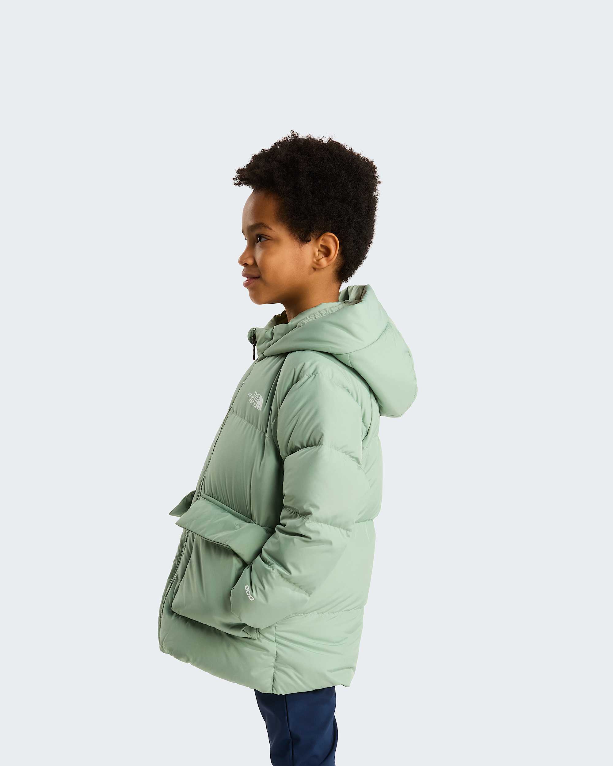 North fleecegeftterter Daunenparka fr Kinder TNF ALT2