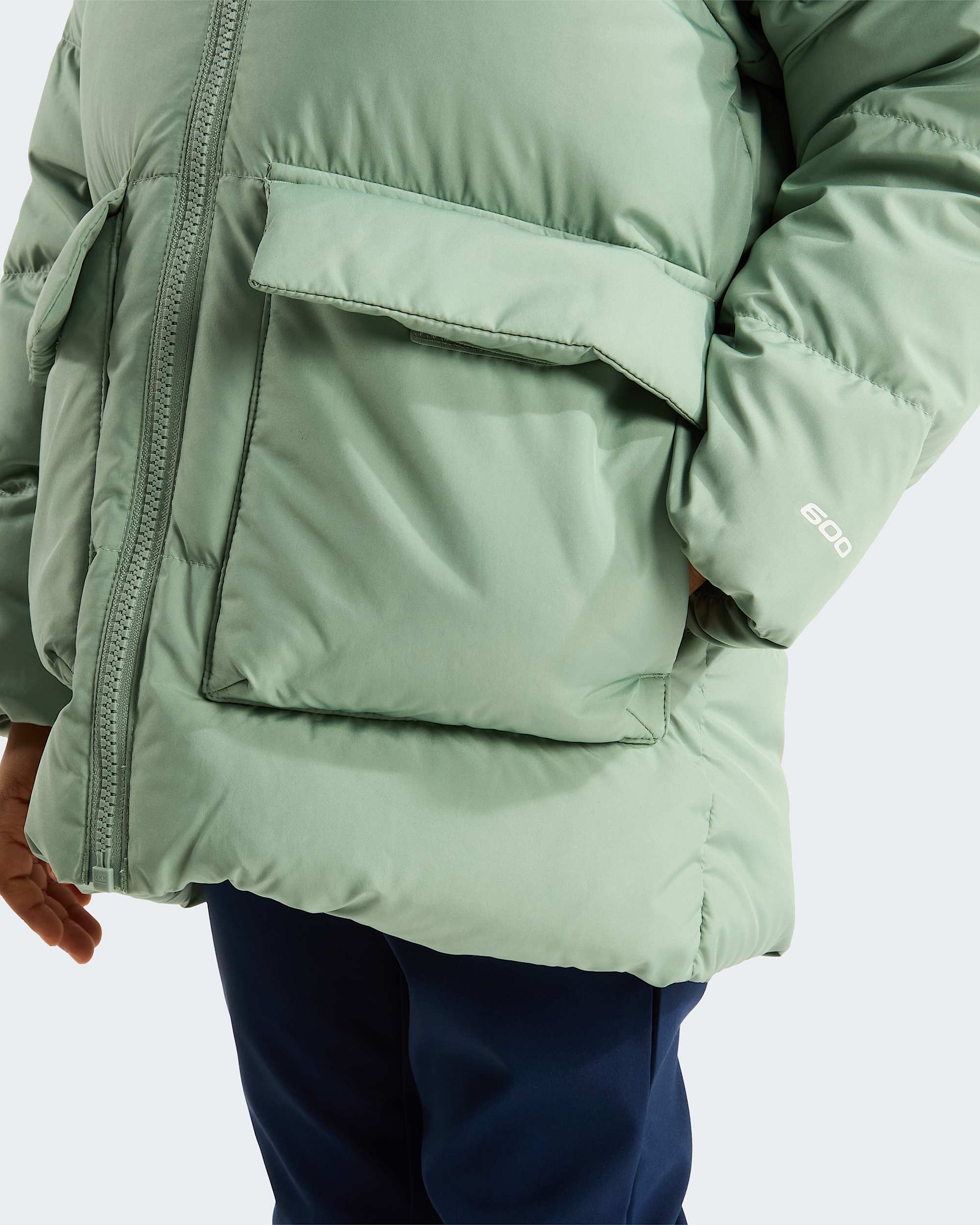 North fleecegeftterter Daunenparka fr Kinder TNF ALT7