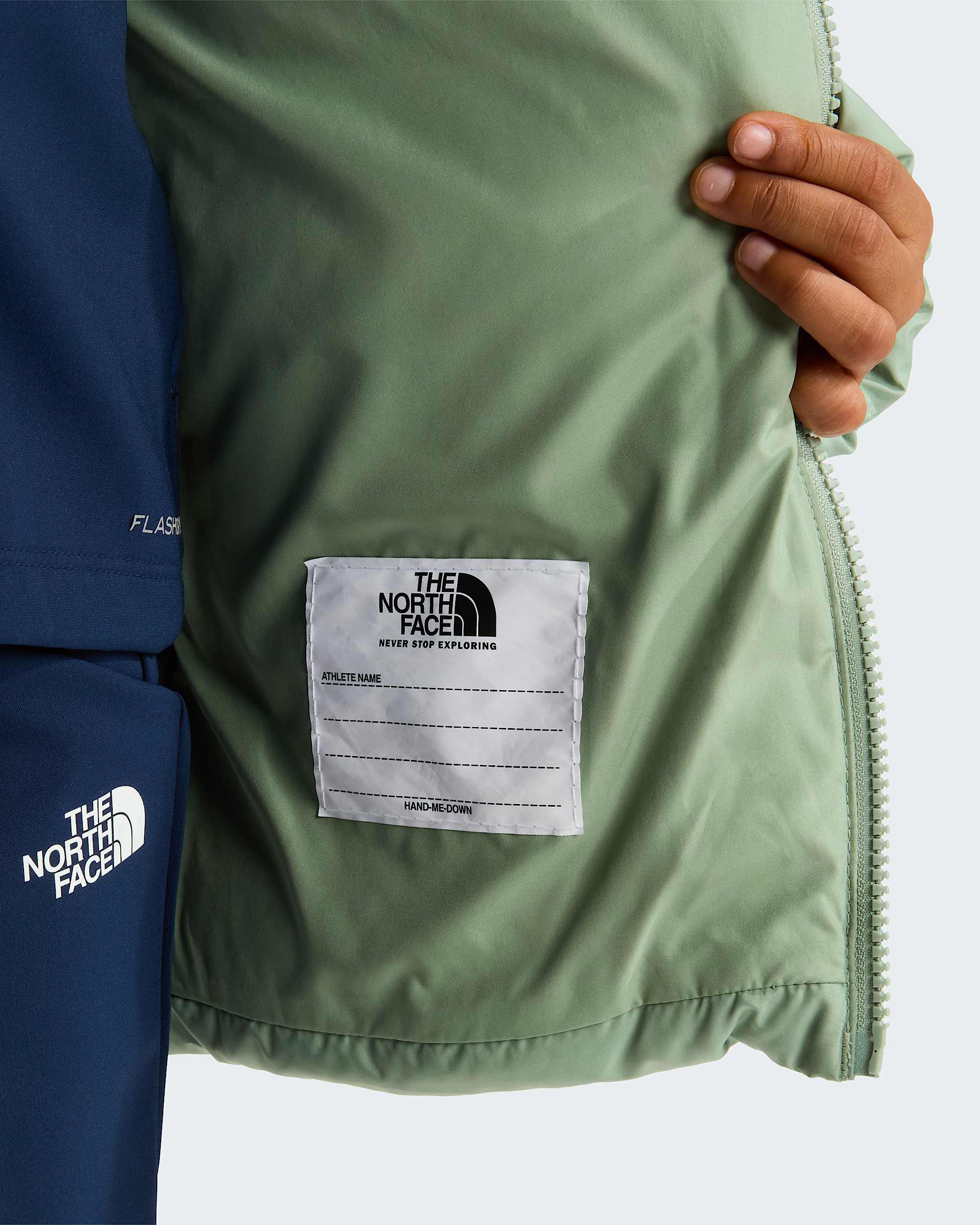 North fleecegeftterter Daunenparka fr Kinder TNF ALT8