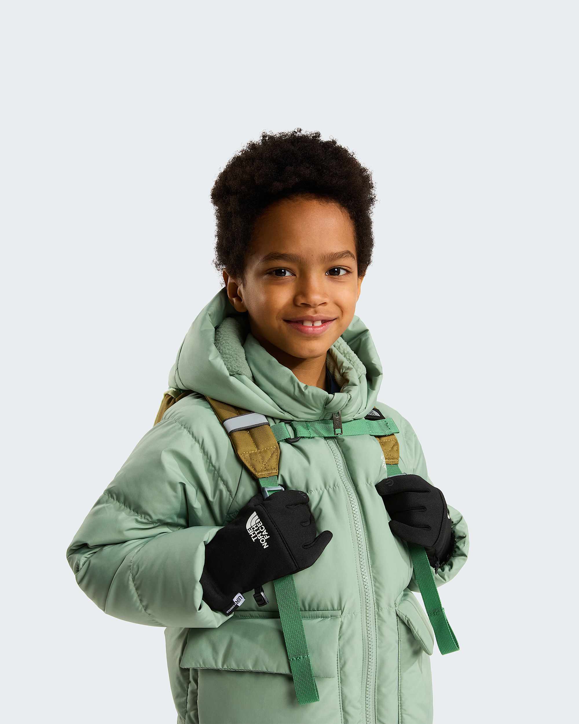 North fleecegeftterter Daunenparka fr Kinder TNF ALT9