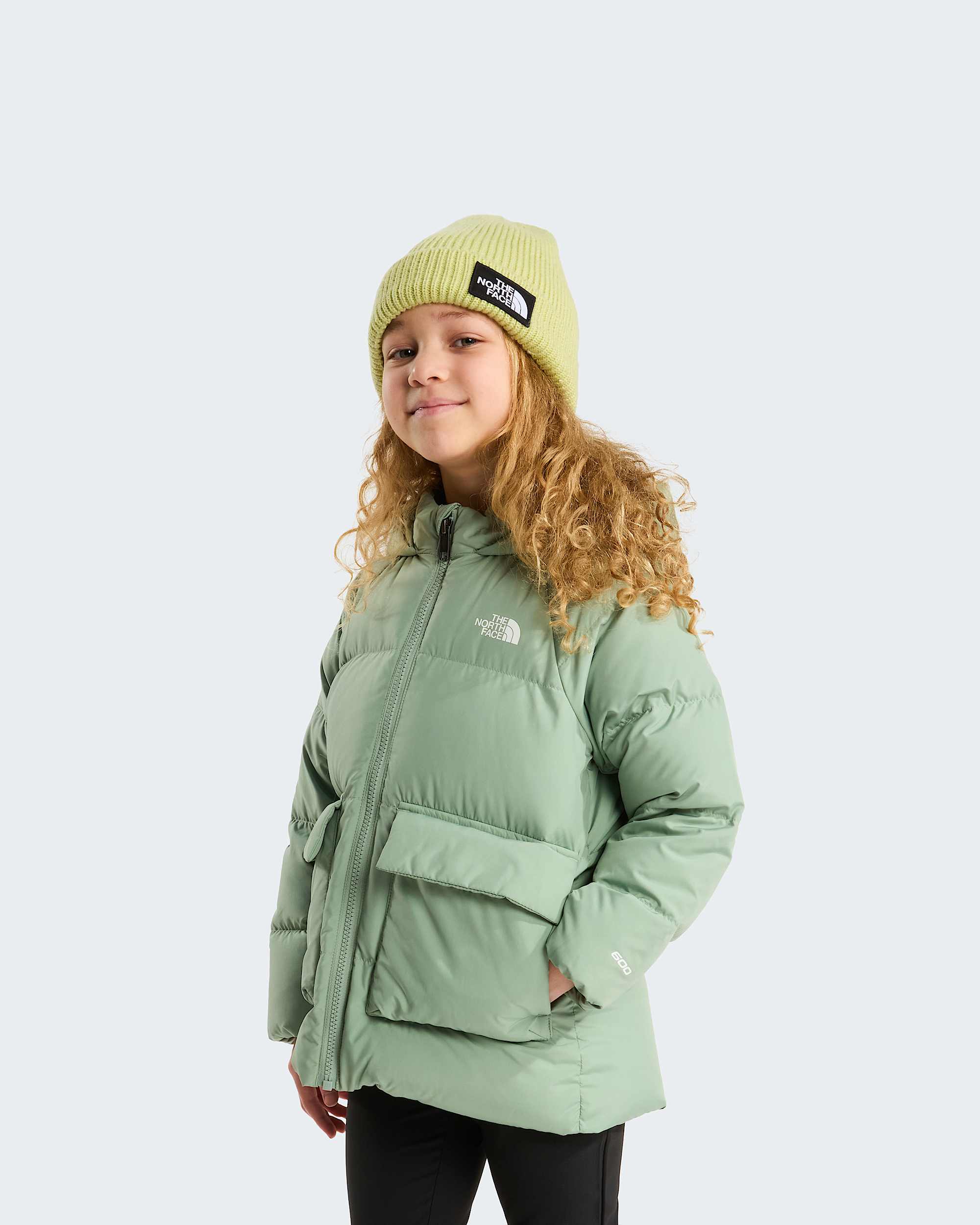 North fleecegeftterter Daunenparka fr Kinder TNF ALT10