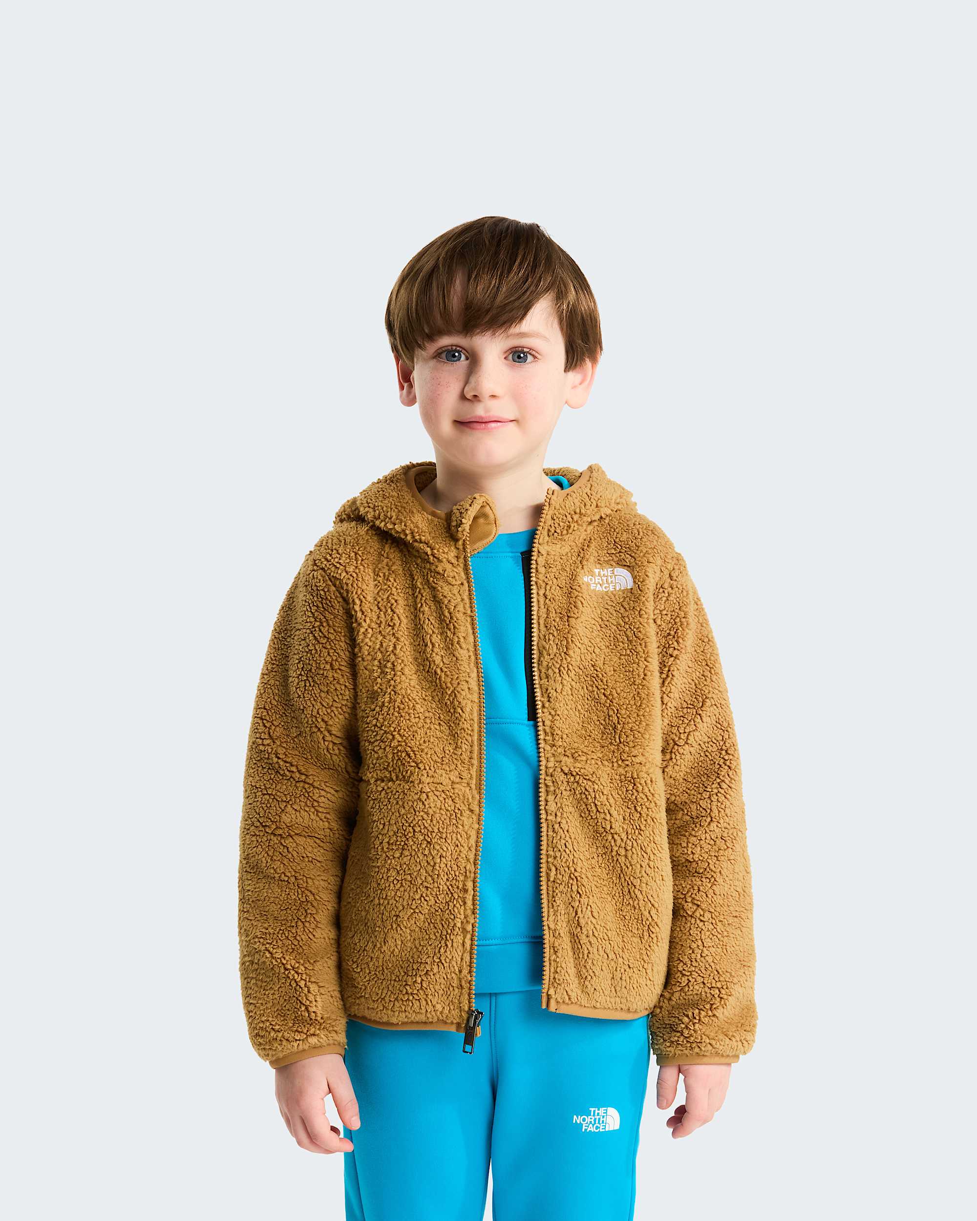 Sweat  capuche zipp Campshire pour enfant TNF ALT4