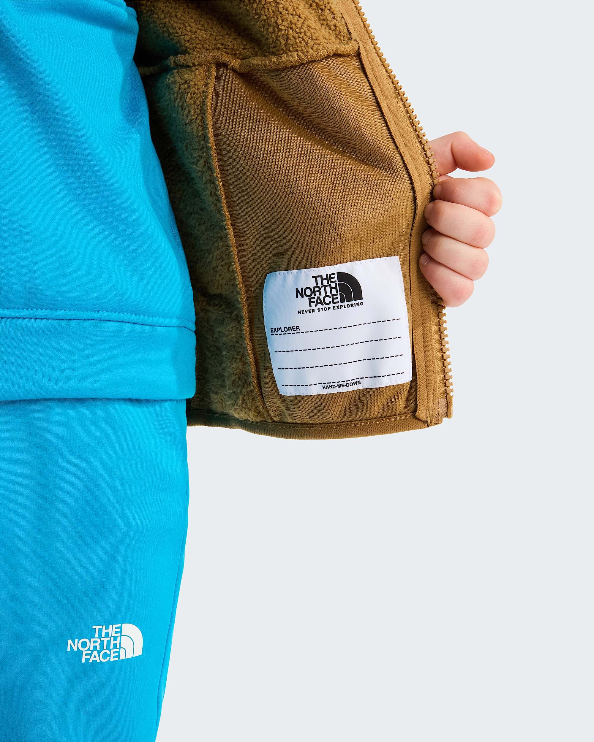 Sweat  capuche zipp Campshire pour enfant TNF ALT8