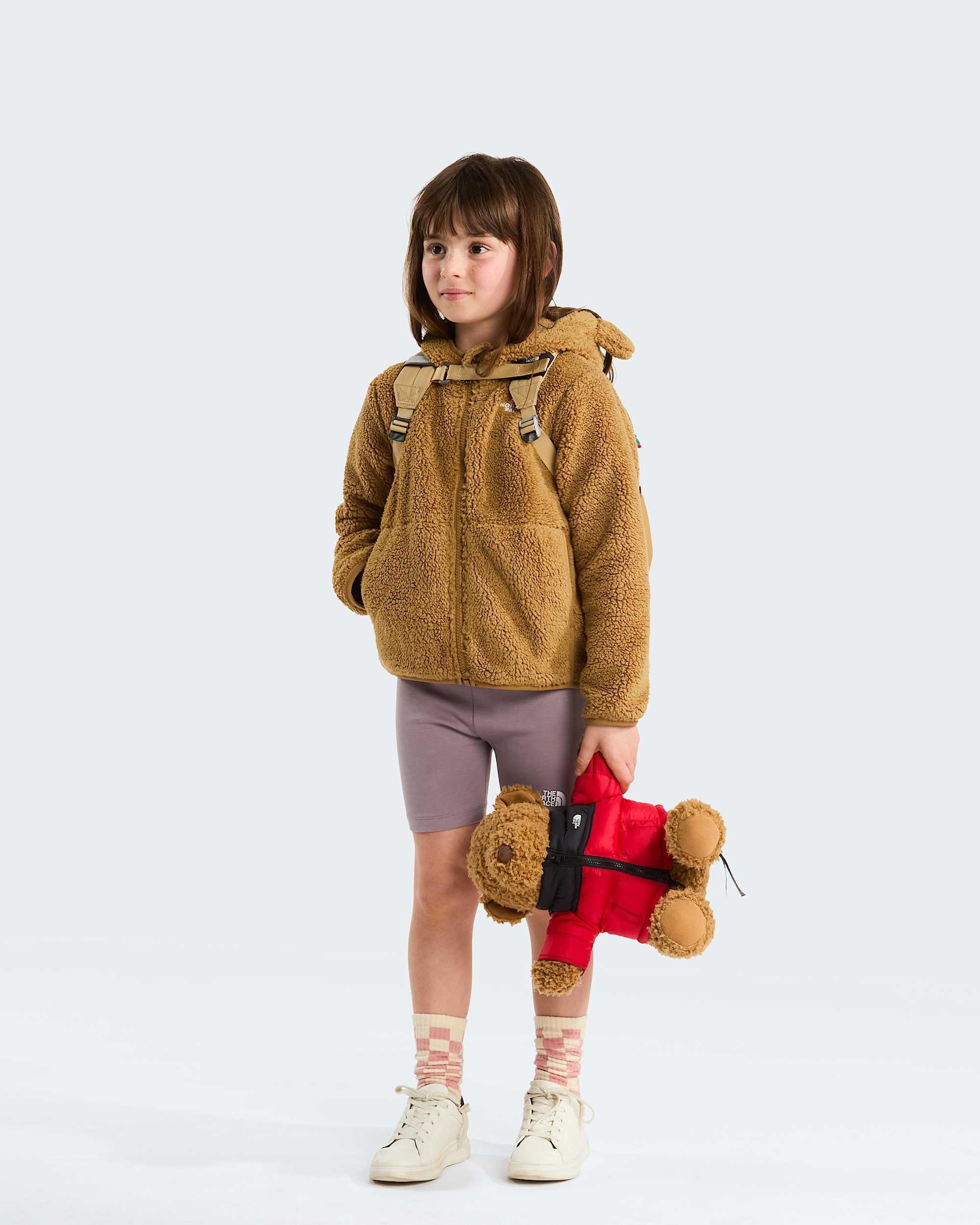 Sweat  capuche zipp Campshire pour enfant TNF ALT11