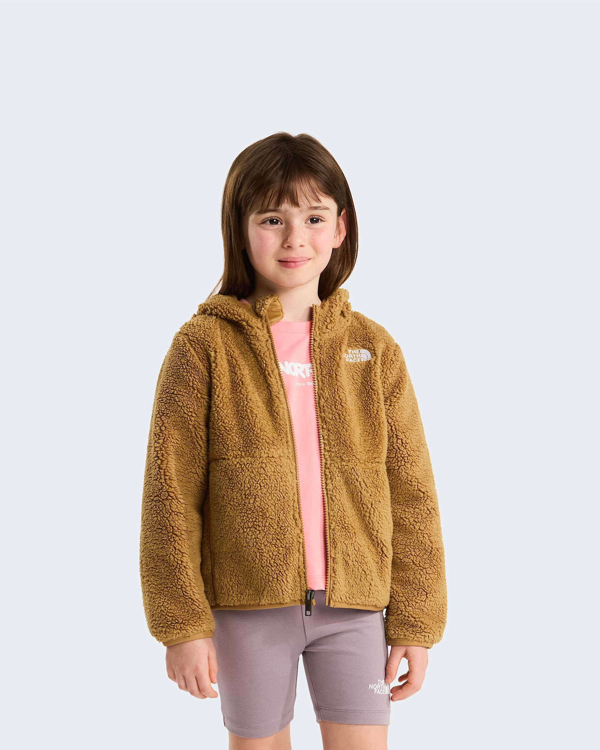 Sweat  capuche zipp Campshire pour enfant TNF ALT14