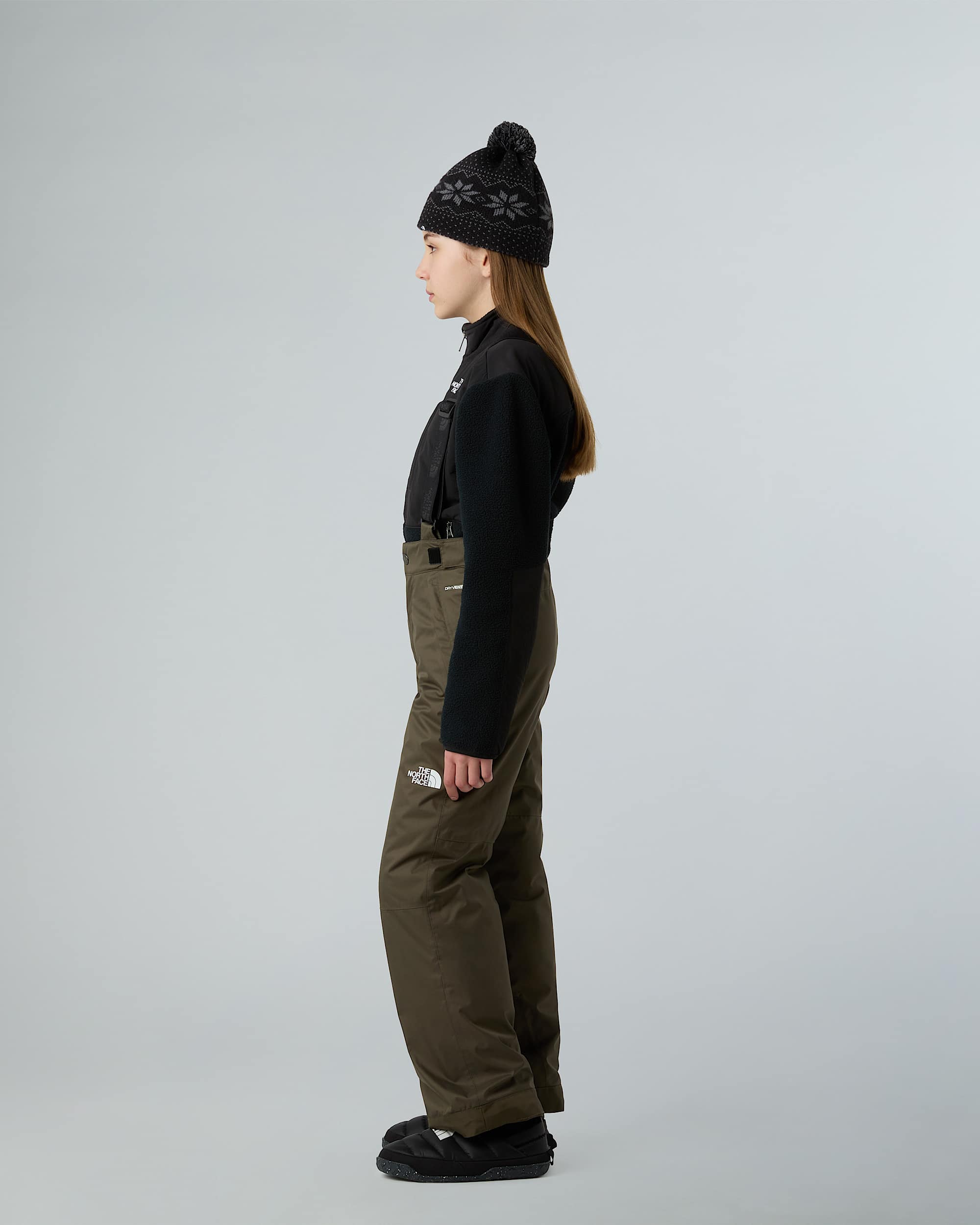 Teens Snowquest Suspender Trousers TNF ALT10
