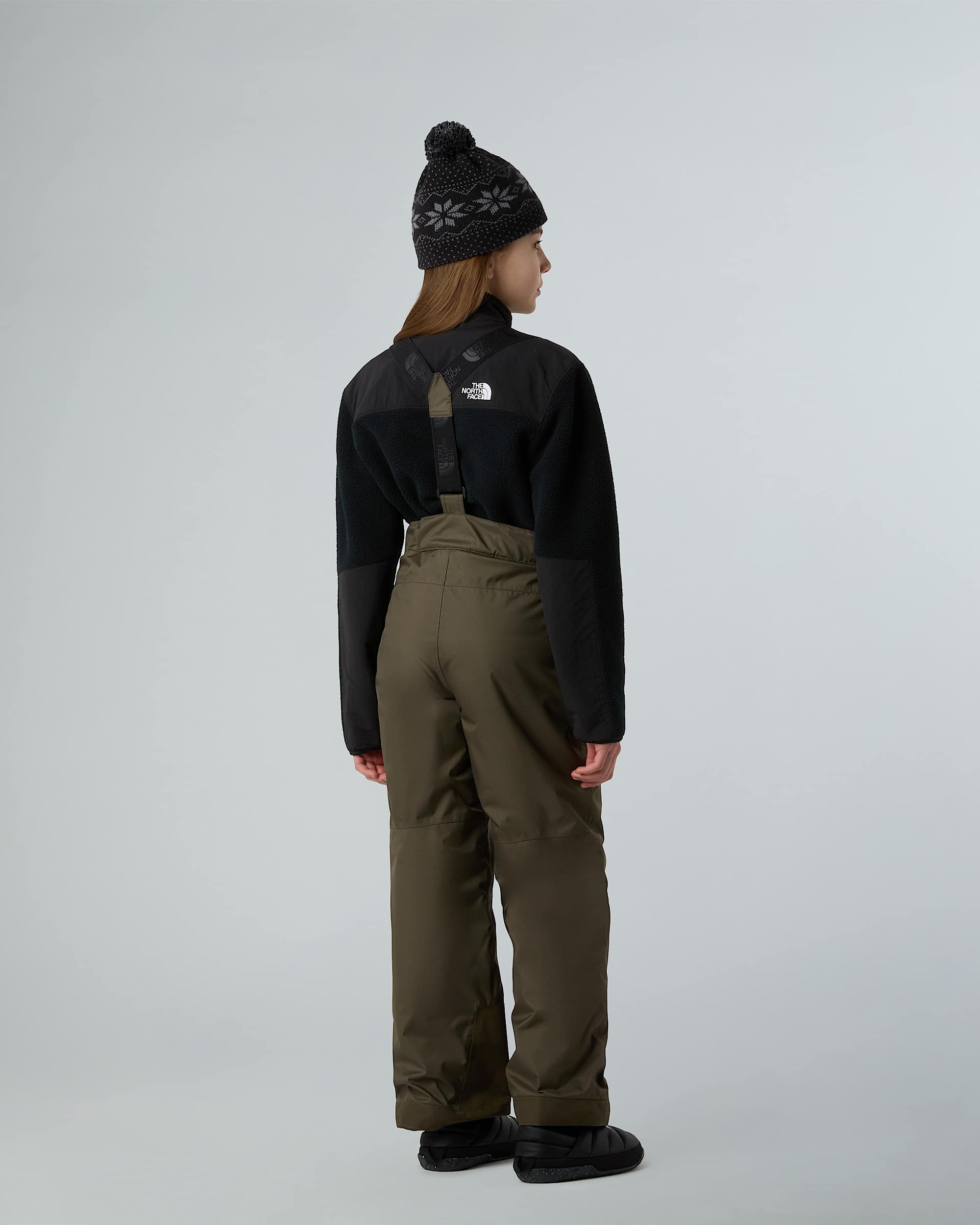 Teens Snowquest Suspender Trousers TNF ALT11