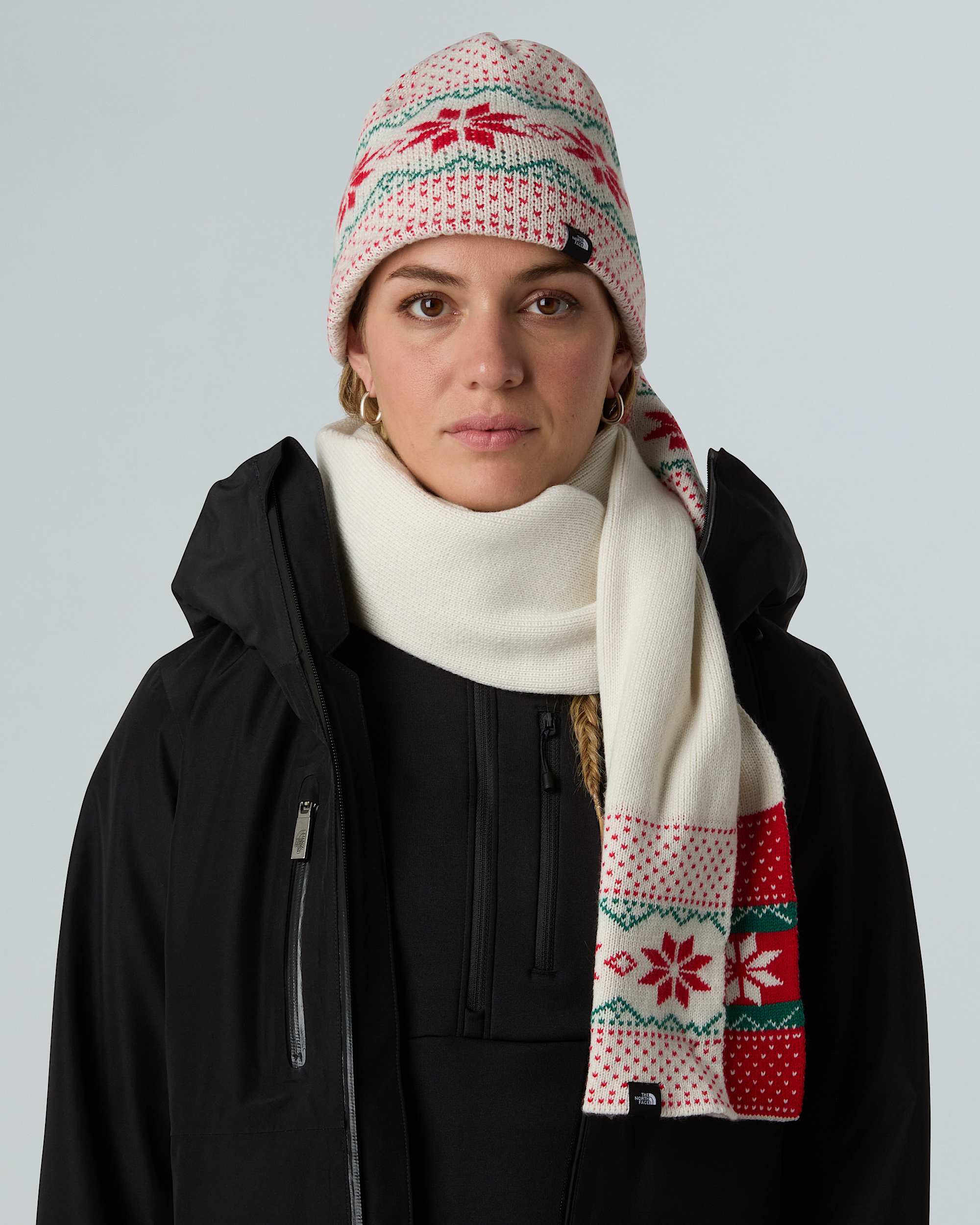 Conjunto de gorro y bufanda Cabin Ski Tuke TNF ALT6