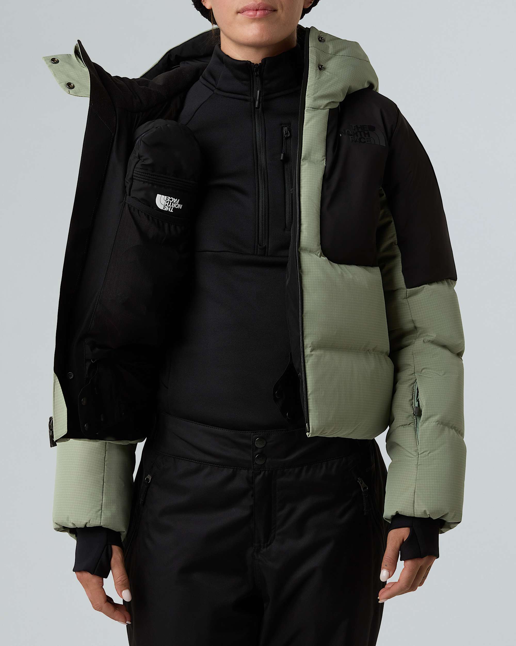Womens Cold Spell Cropped Down Jacket TNF ALT14