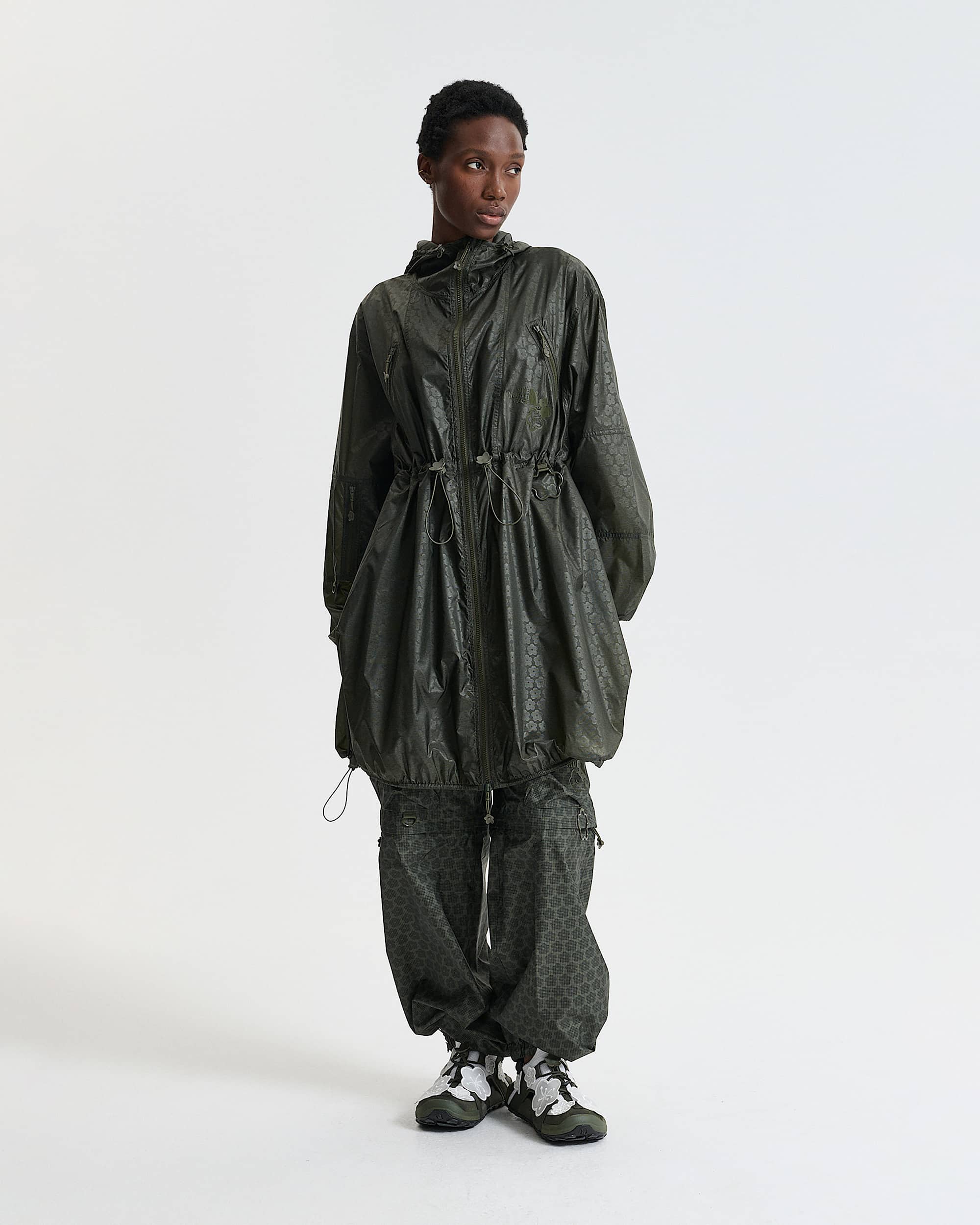 TNF X Cecilie Bahnsen Emma Long Wind Jacket TNF HERO