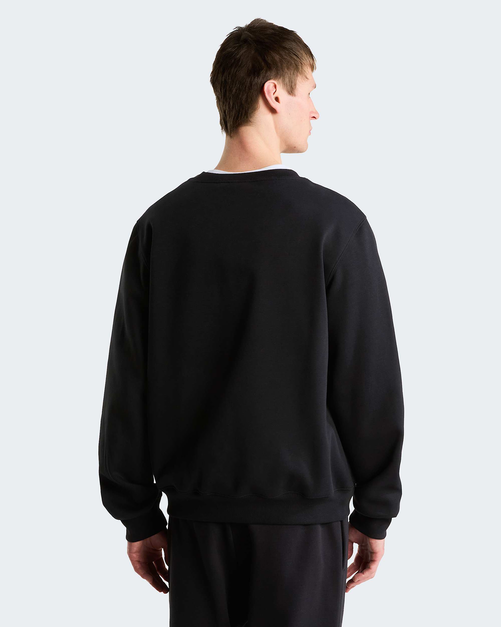 Mens TNF Essential Drew Peak Regular Sweatshirt TNF alt3