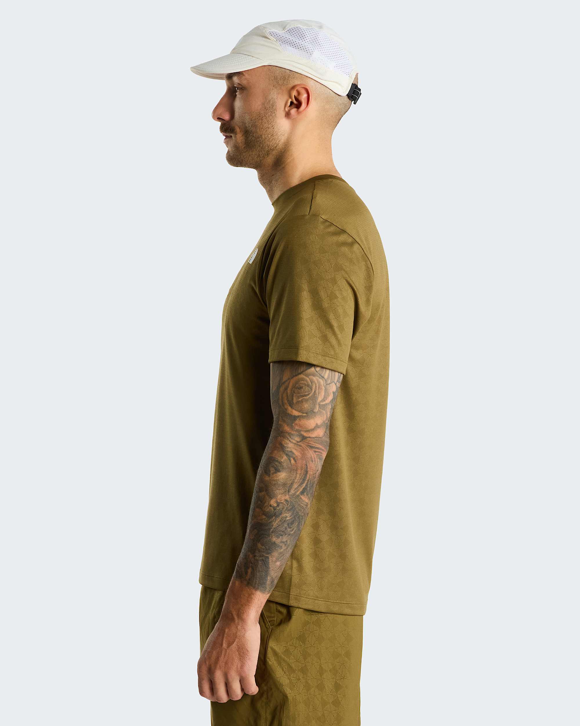 Tshirt coupe standard 247 Pentadome emboss pour homme TNF alt2