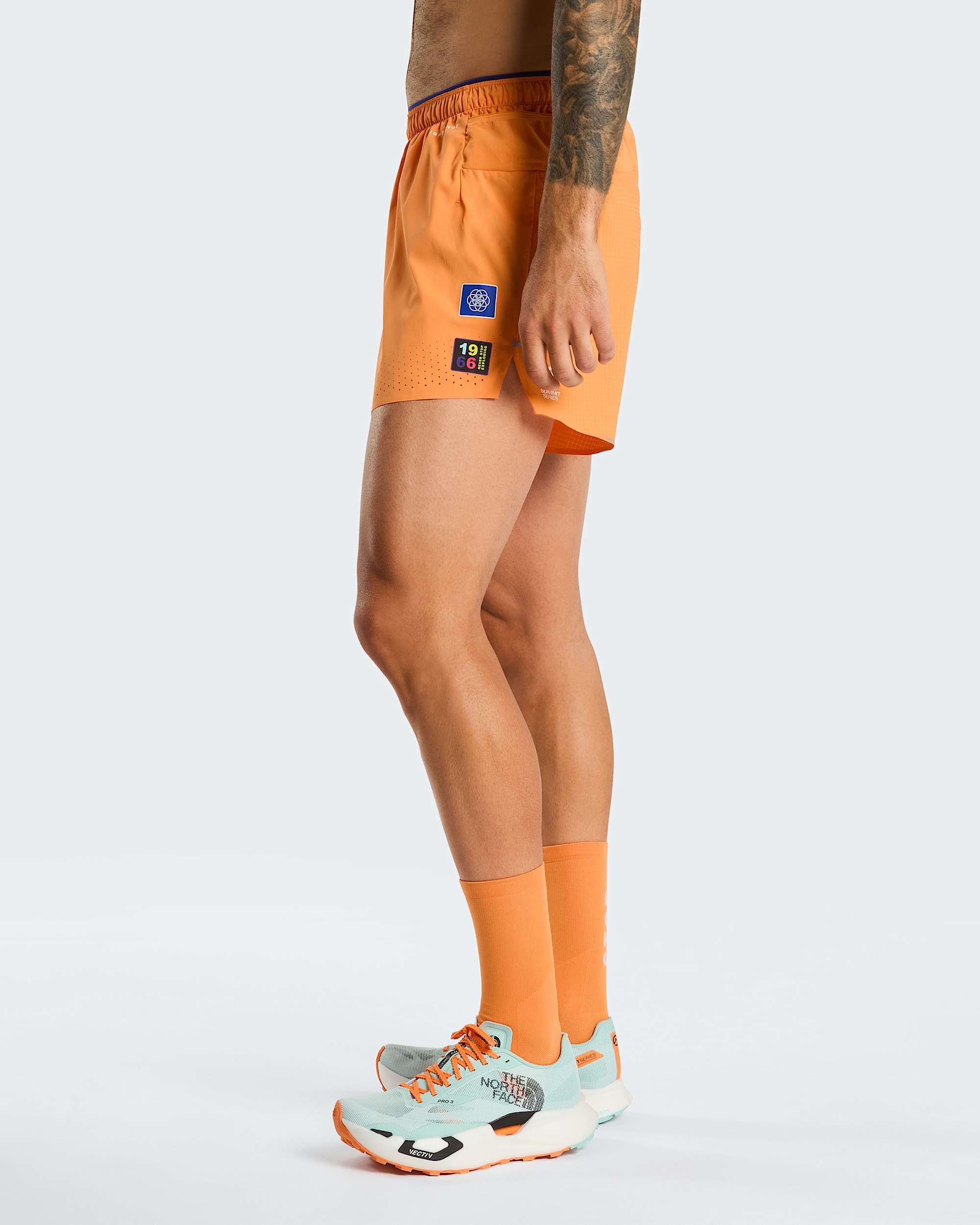 Mens Summit Pacesetter Graphic Shorts TNF ALT2