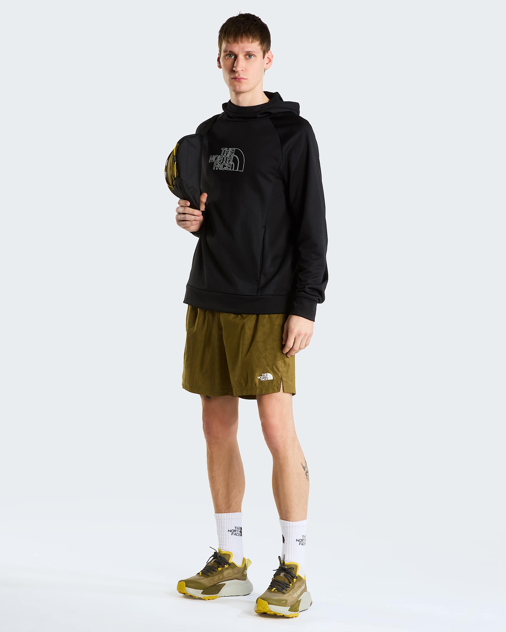 Reaxion 20hoodie met print voor heren TNF alt1