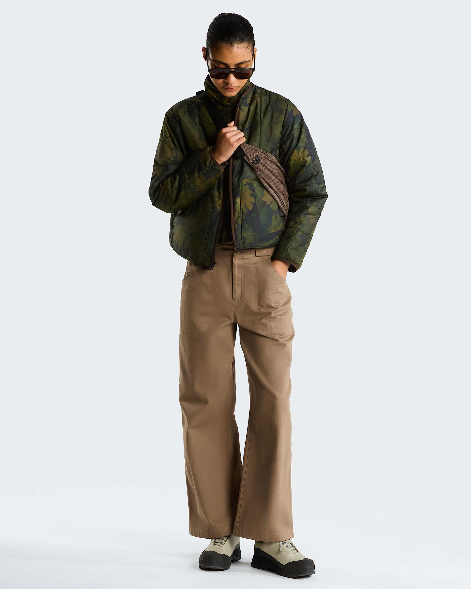 Zateplen bunda s potiskem Lhotse Lightweight pro dmy TNF alt1