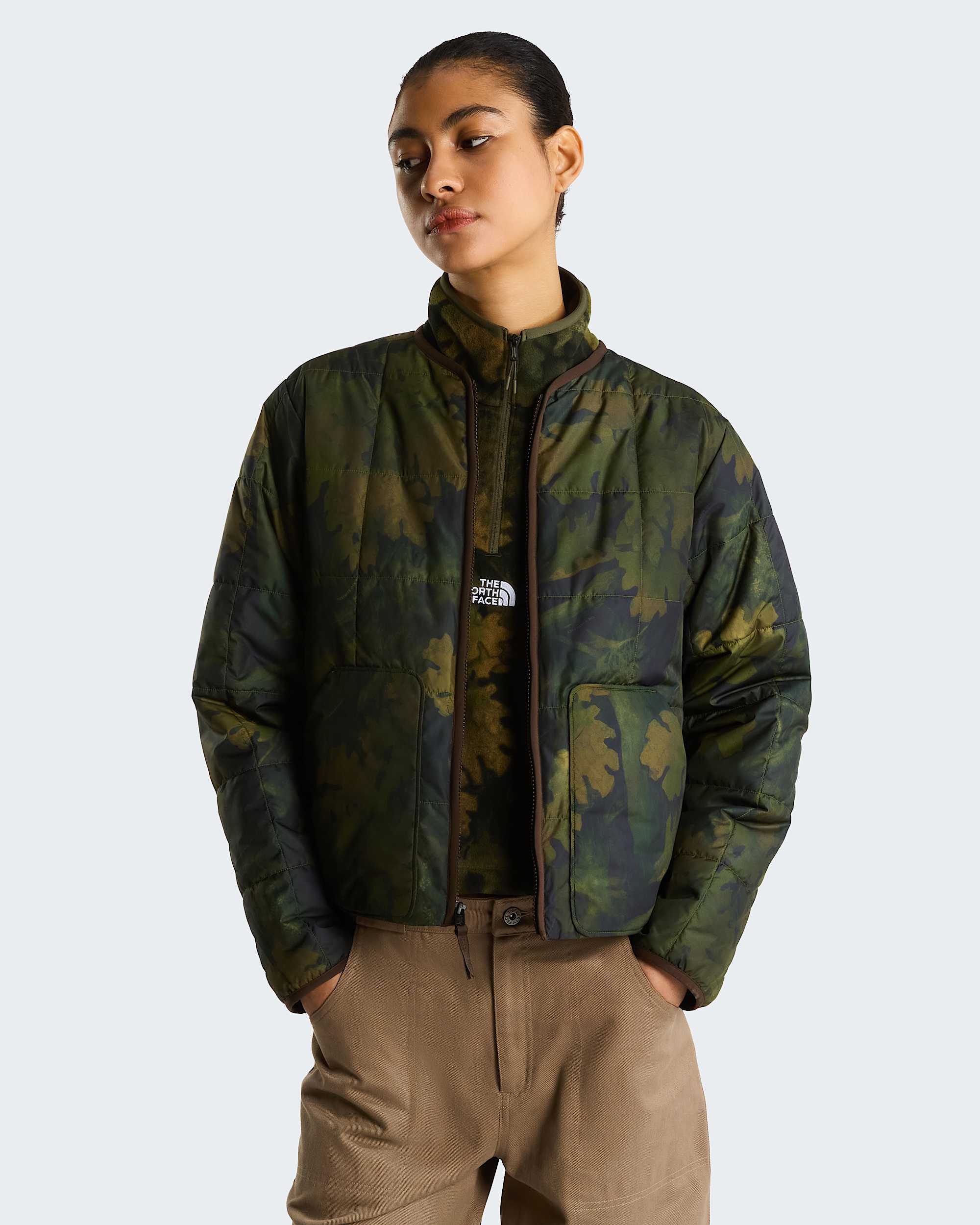 Zateplen bunda s potiskem Lhotse Lightweight pro dmy TNF alt4