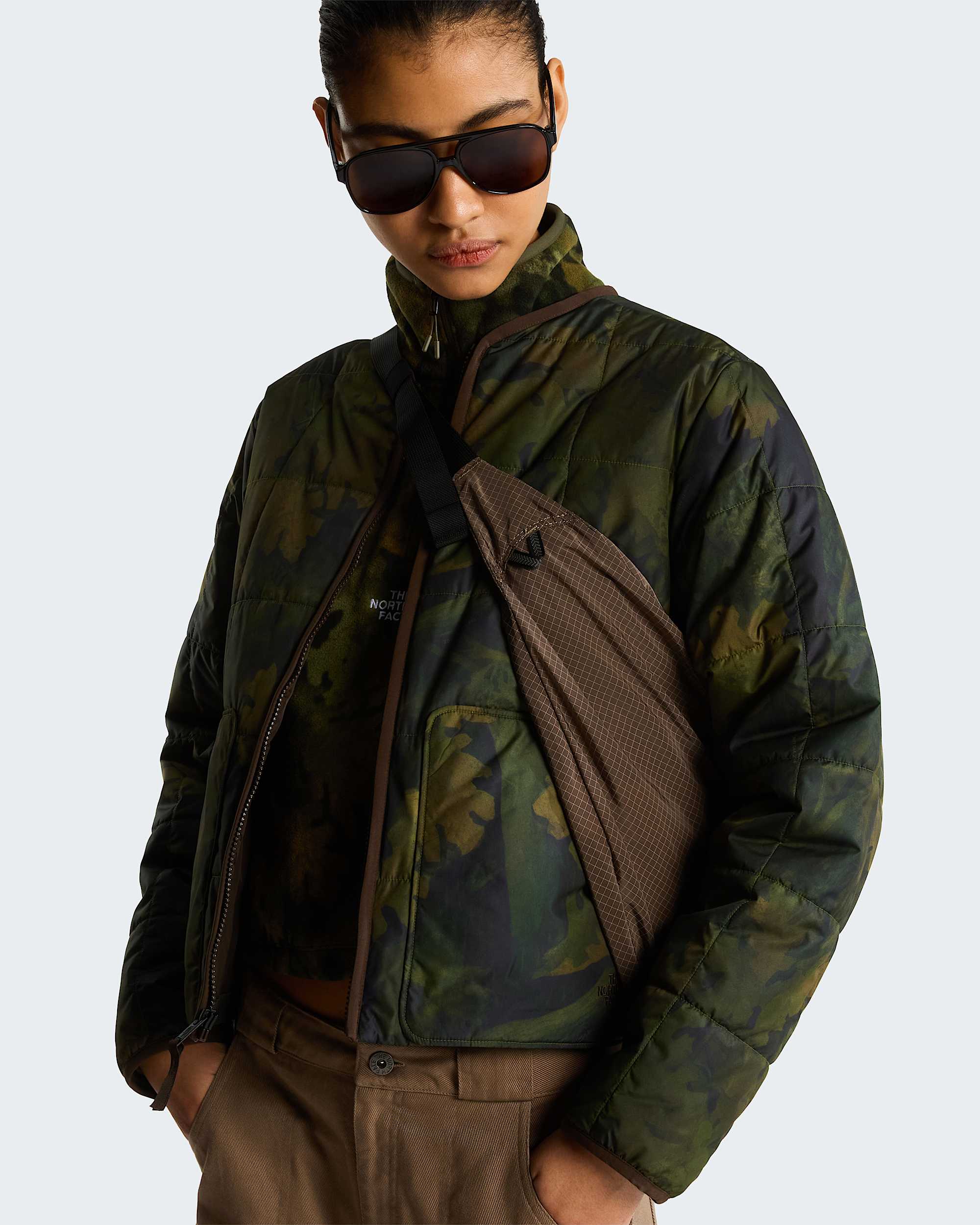 Zateplen bunda s potiskem Lhotse Lightweight pro dmy TNF alt7