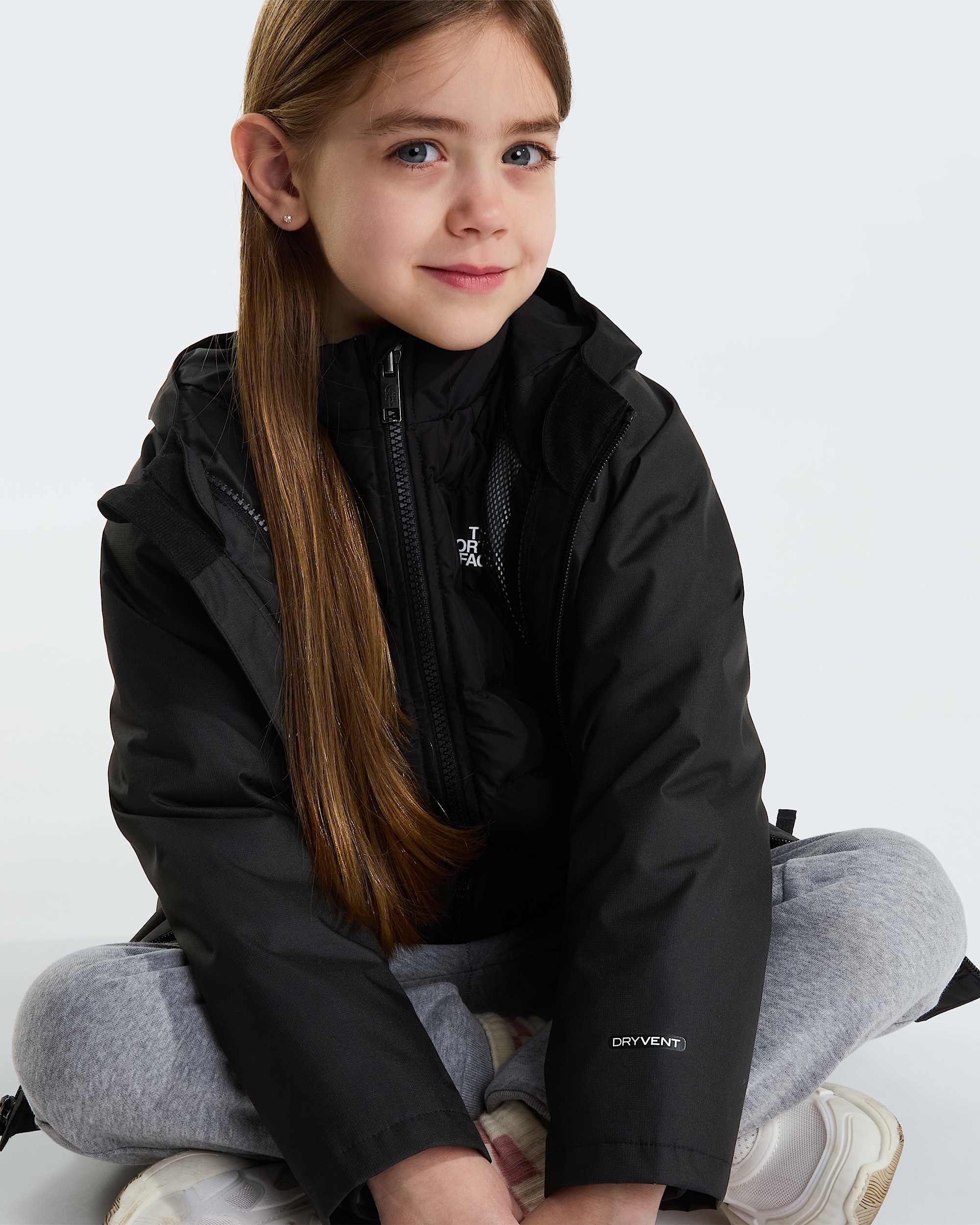 Kids Perrito 4In1 Hooded Jacket TNF ALT19