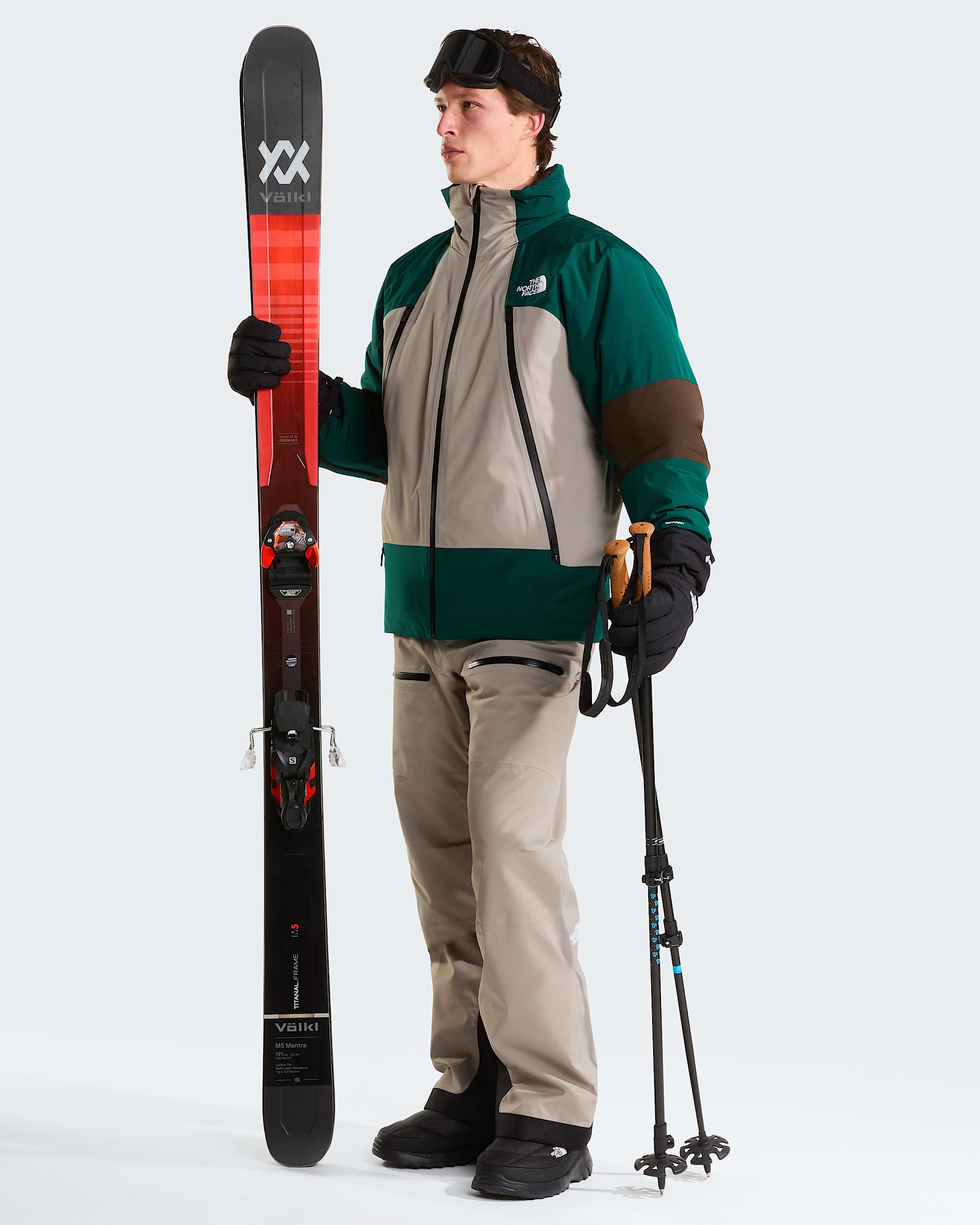 Pantaloni Chakal da uomo TNF ALT4
