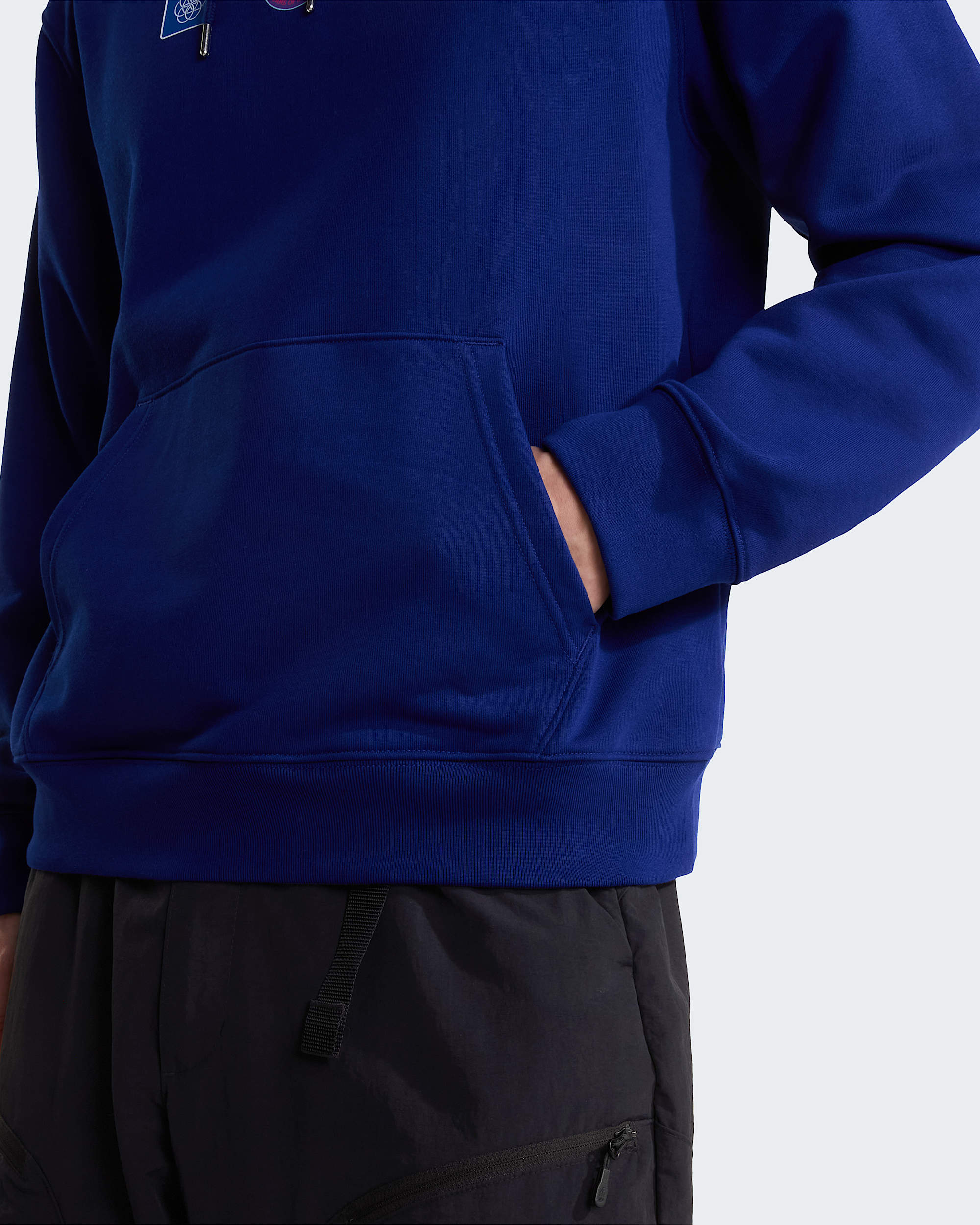 Unisex Explorer Badges Relaxed Graphic Hoodie TNF ALT5