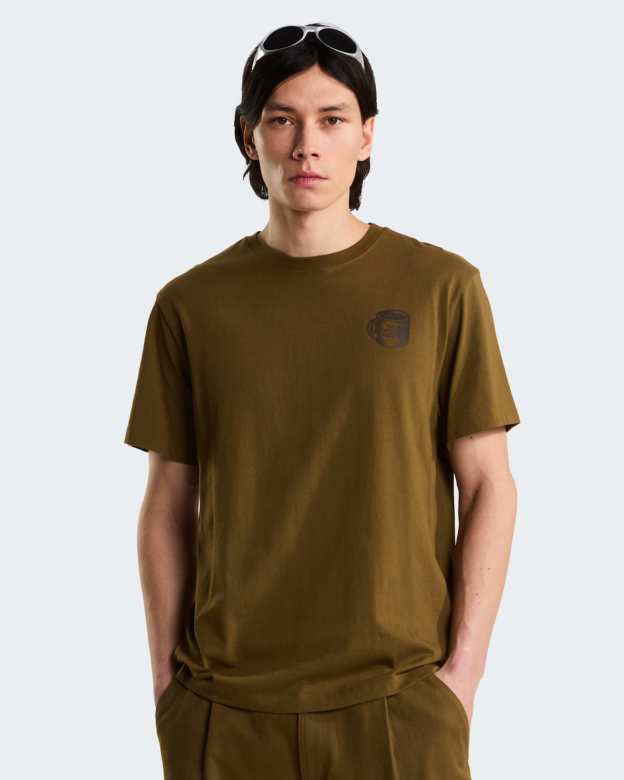 Basecamp Barista Relaxed Graphic TShirt Uniseks TNF ALT3