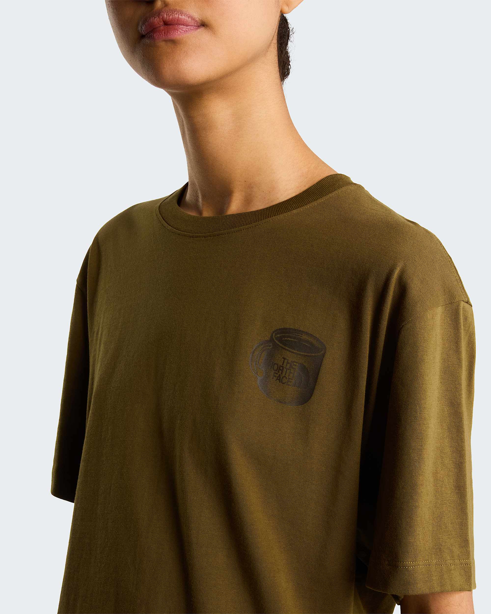 Basecamp Barista Relaxed Graphic TShirt Uniseks TNF ALT16