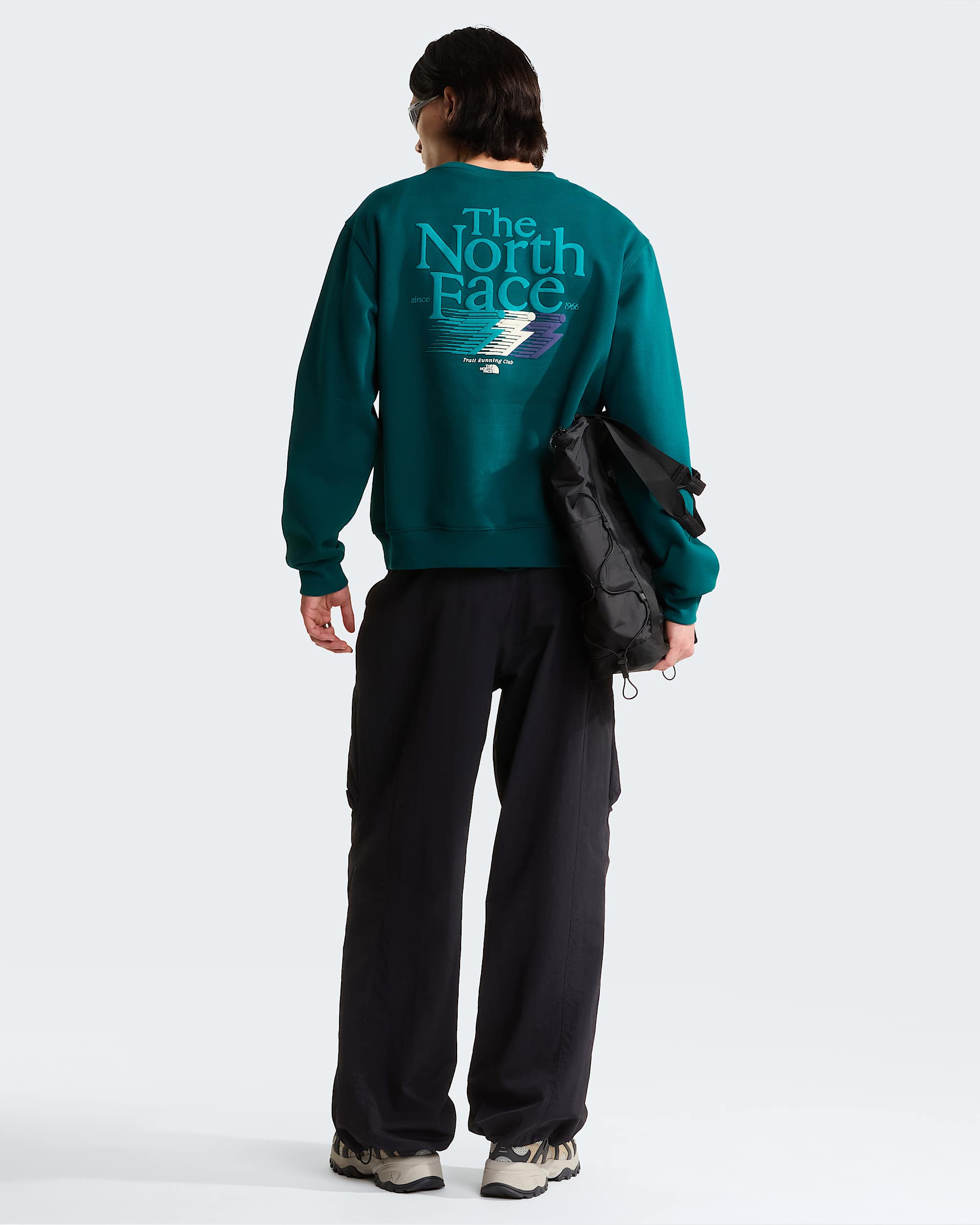 Retro Trail Relaxed Graphic Sweatshirt M TNF ALT2