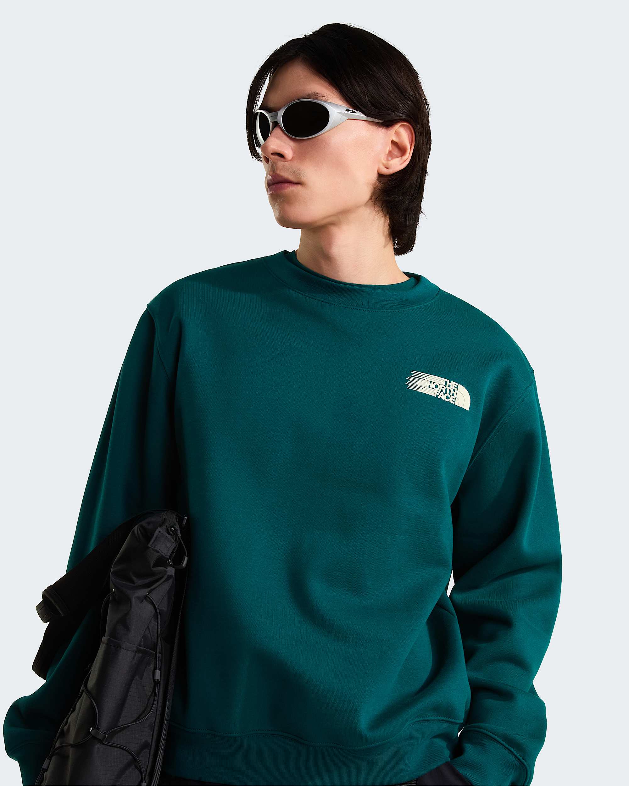 Retro Trail Relaxed Graphic Sweatshirt M TNF ALT6