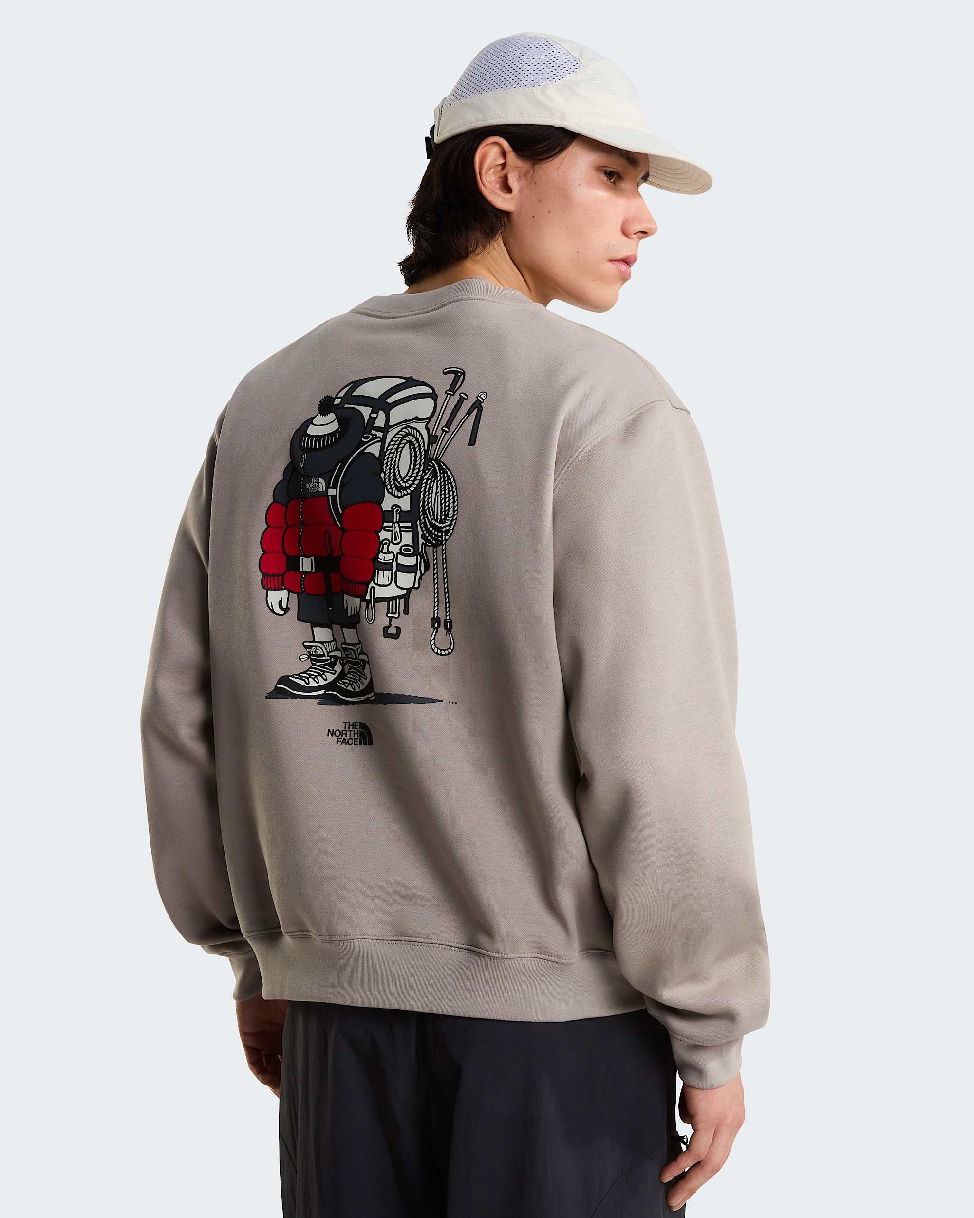Unisex Gear Up Get Out Graphic Sweatshirt TNF ALT2